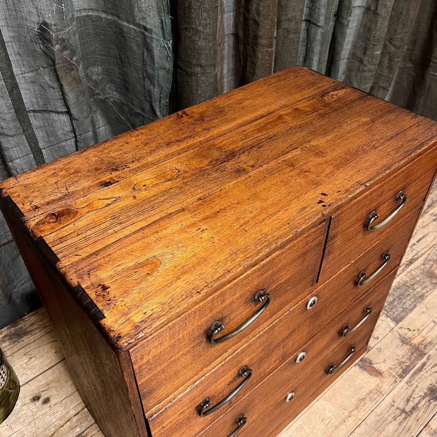 Ko Dansu, Japanese Side Cabinet - Paulownia | Midcentury
