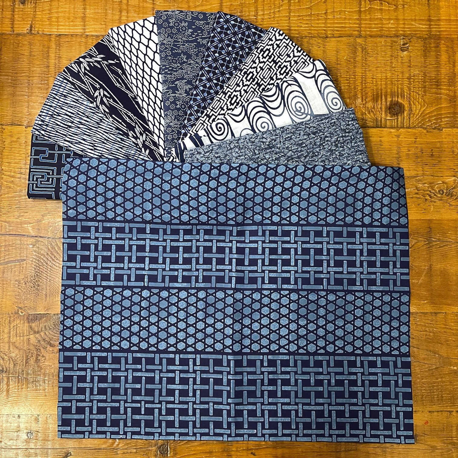 Japanese Patchwork  Bundle - Cotton