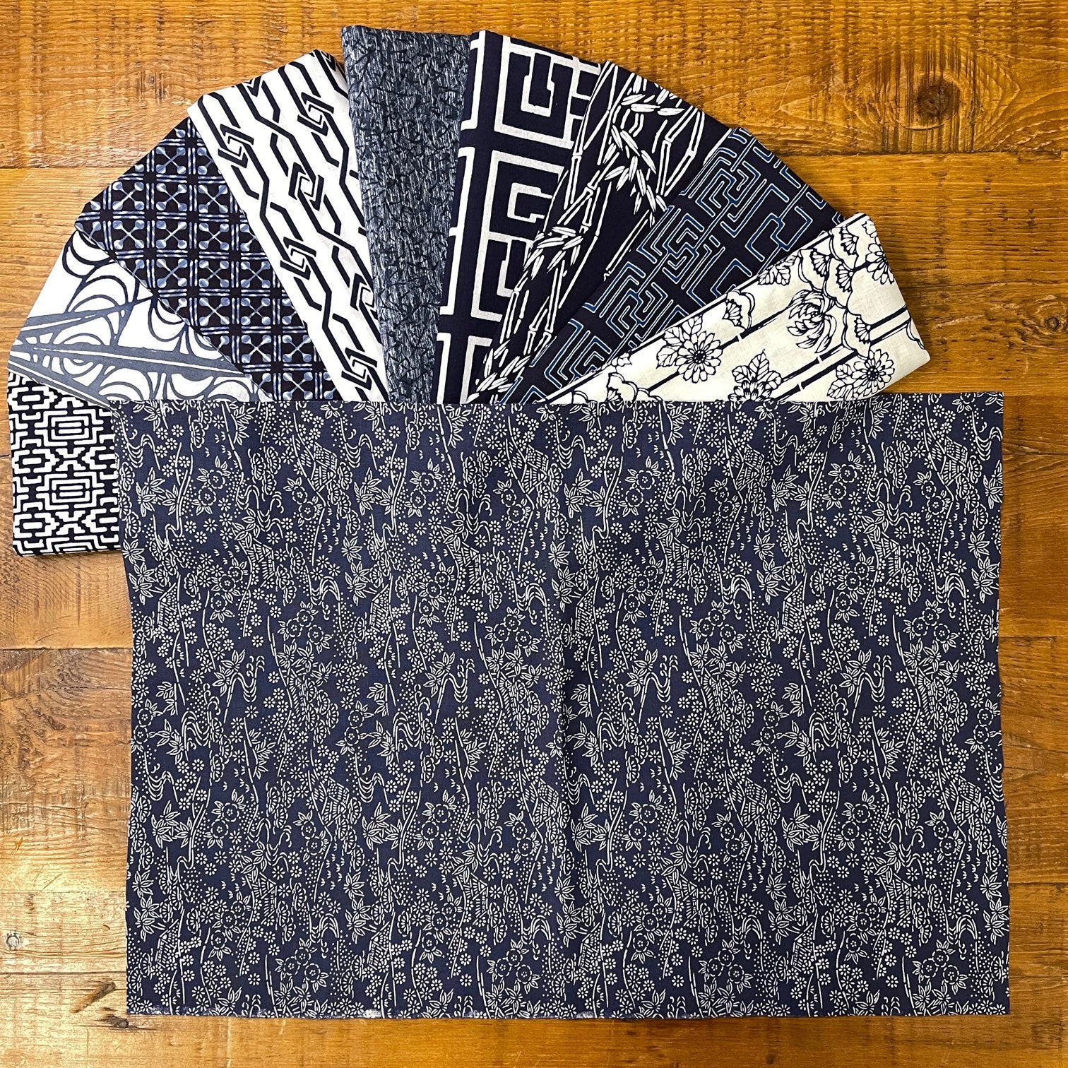 Japanese Patchwork  Bundle - Cotton