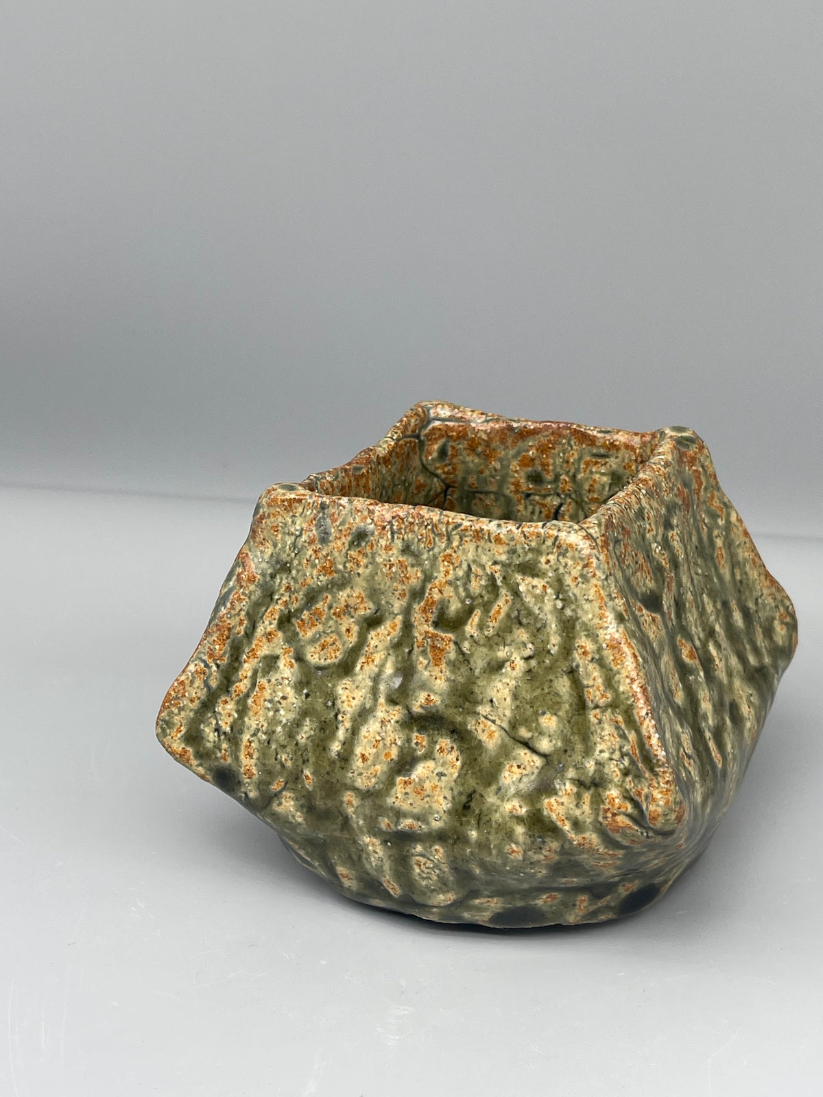 Vintage Japanese Vase - Ash Glaze
