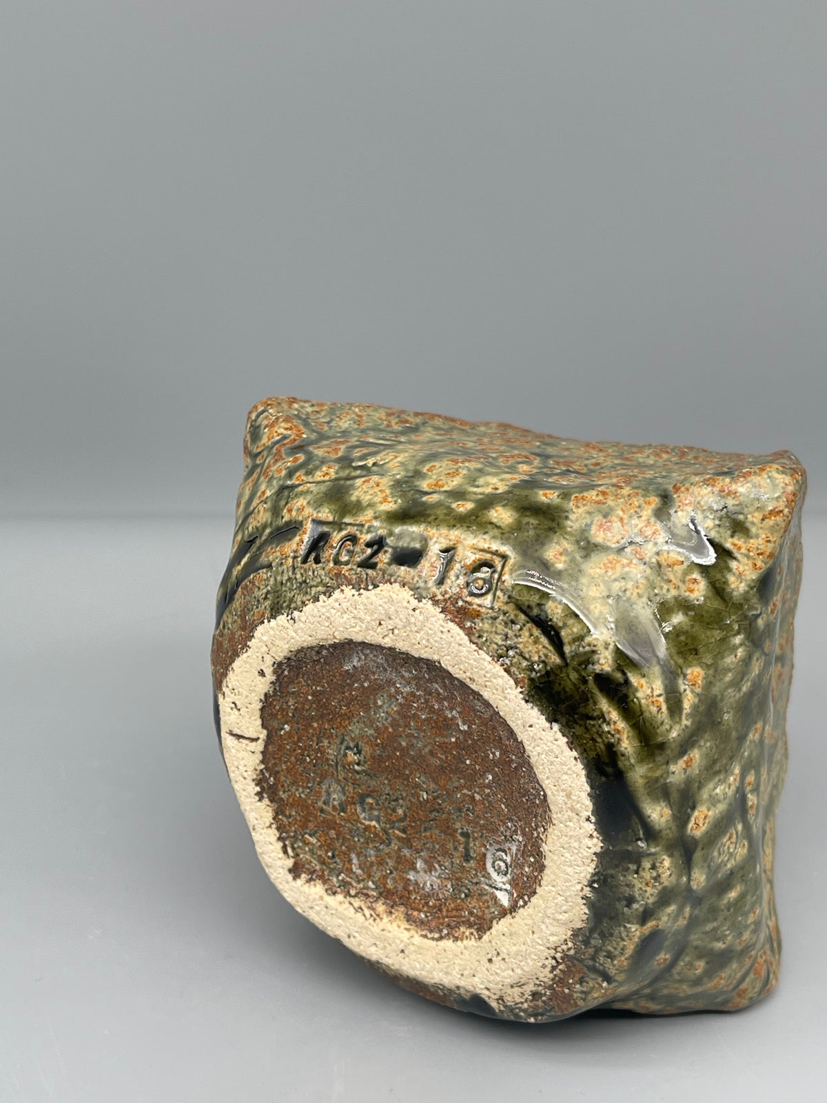Vintage Japanese Vase - Ash Glaze