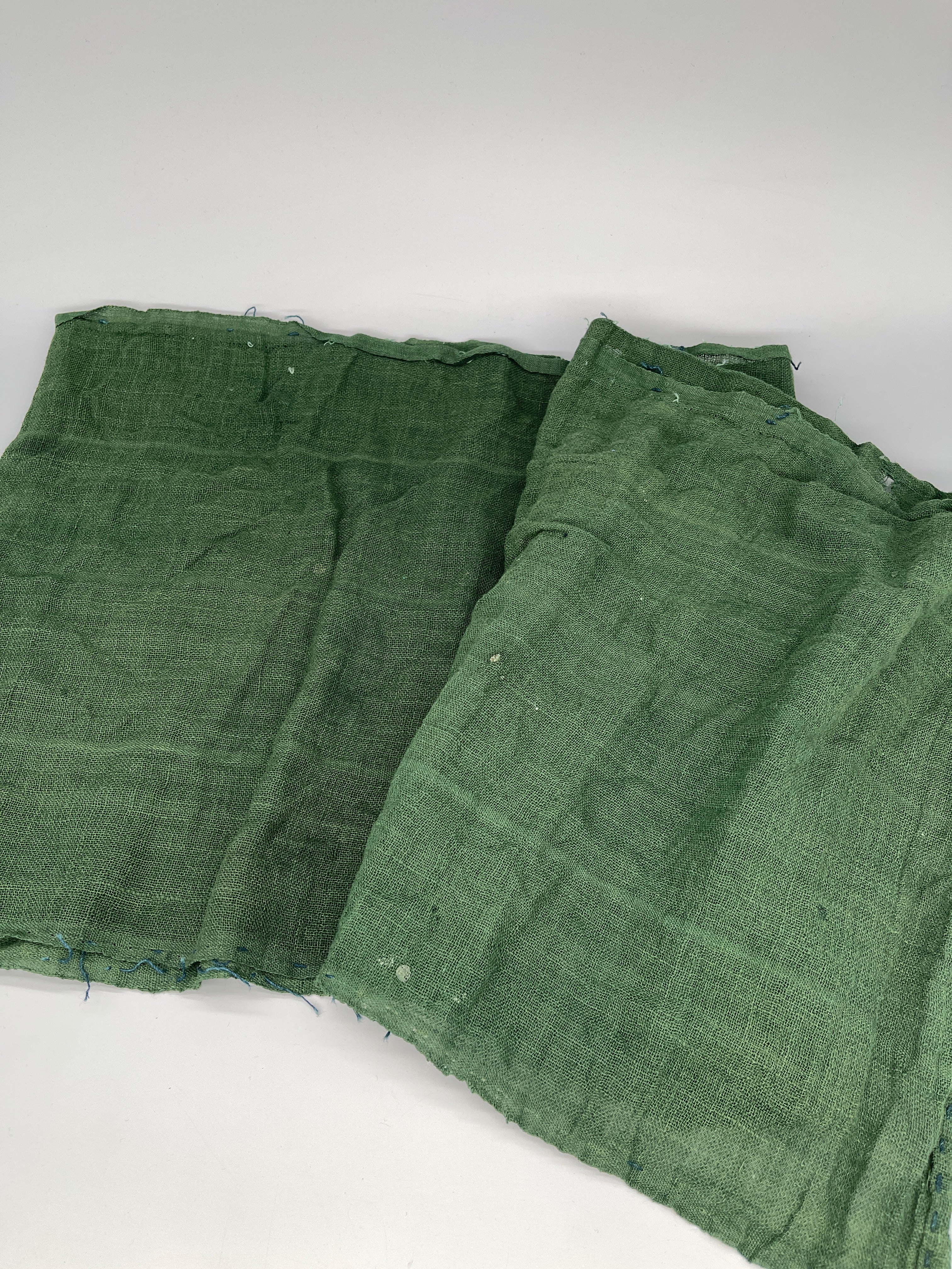Vintage Japanese Cotton Mosquito Net Fabric / Kaya