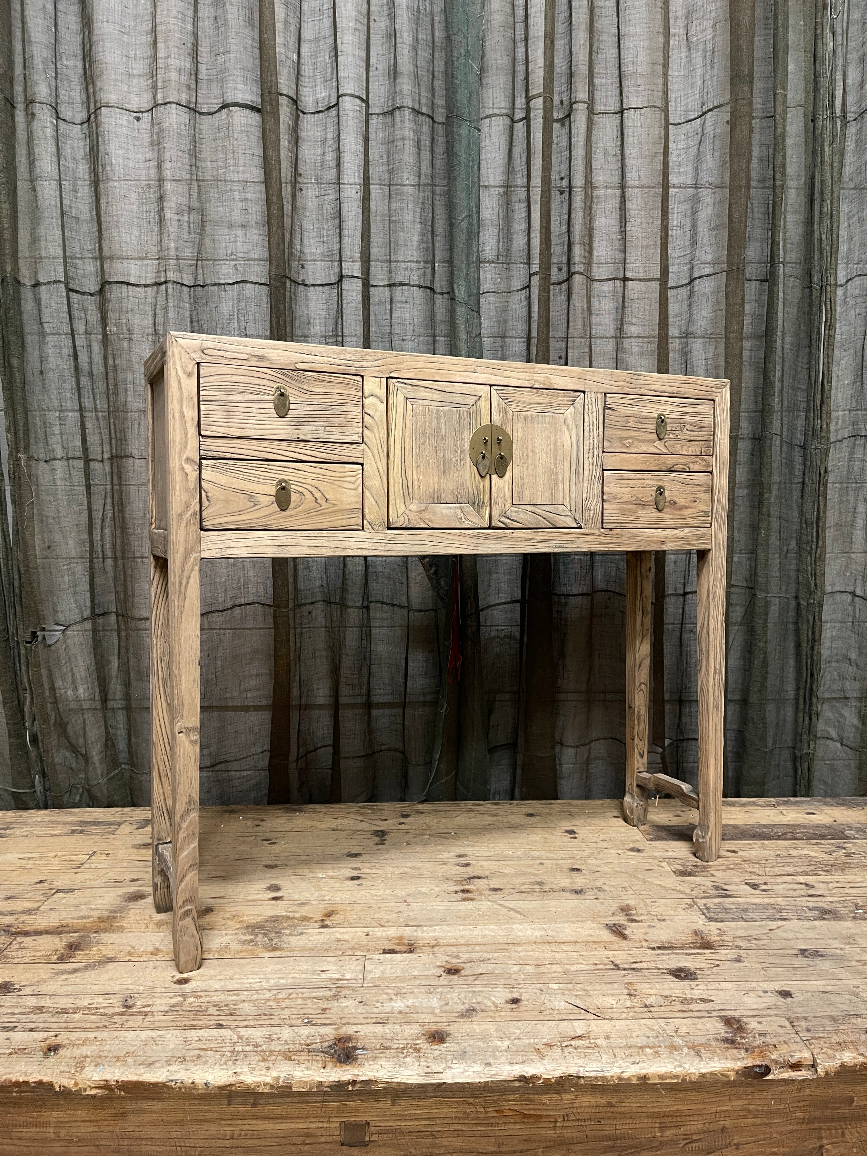 Provincial Style Chinese Hall Table | Elm