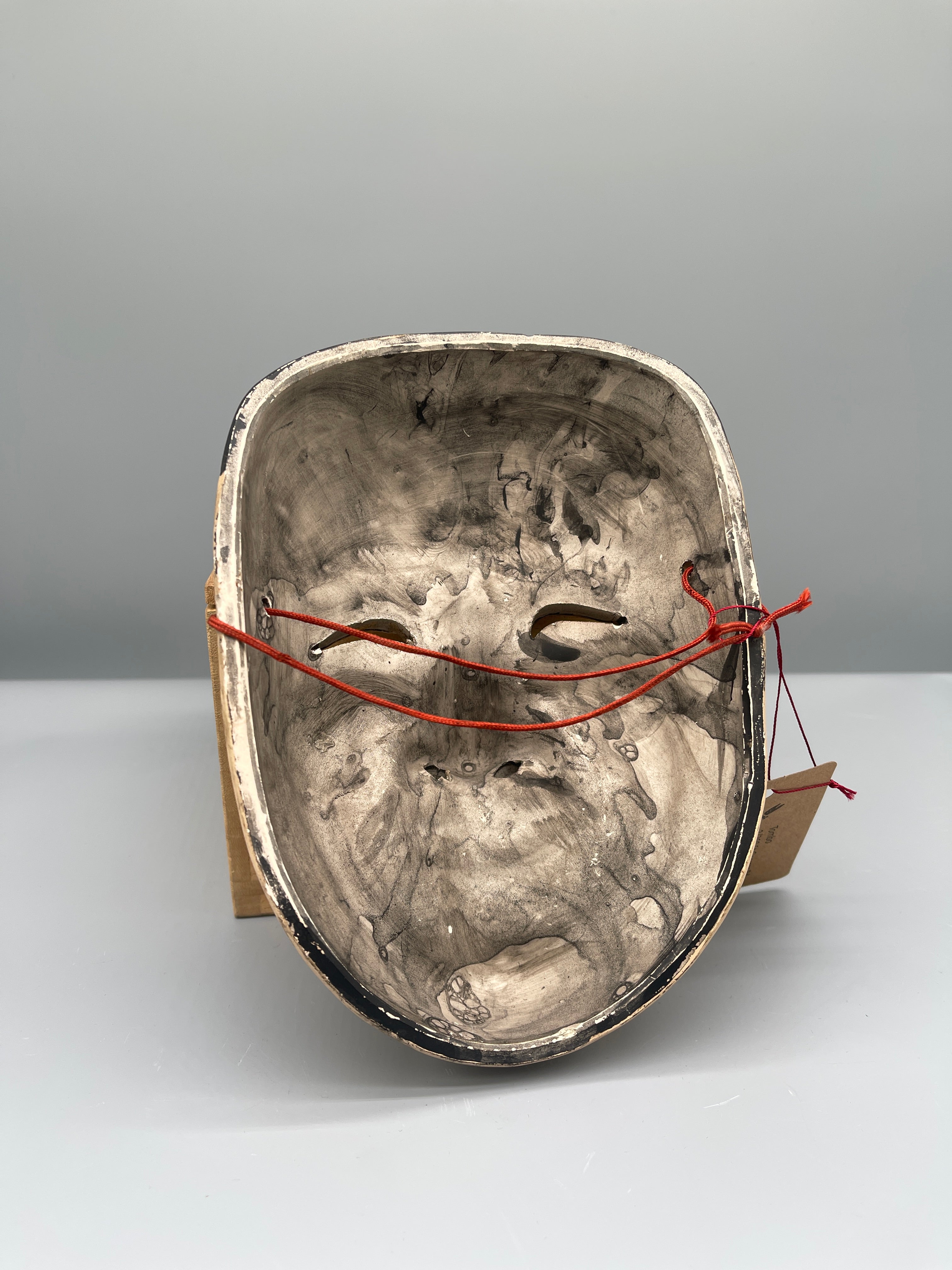 Vintage Japanese Bugaku Jikyu Mask