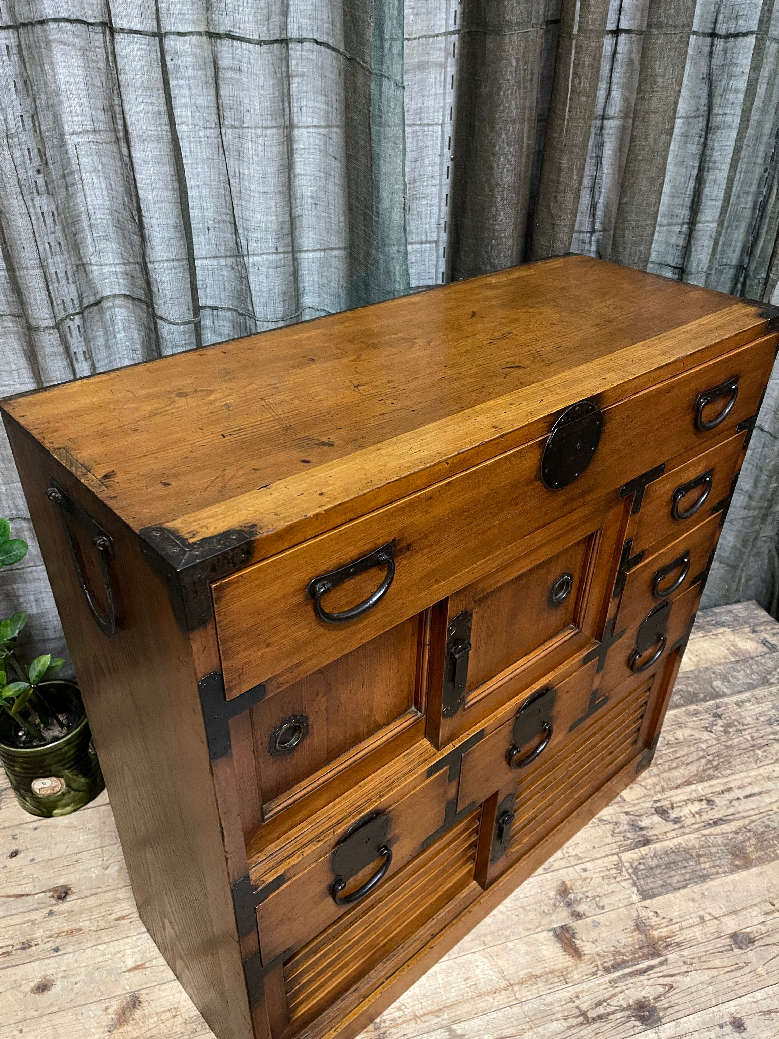 Japanese Choba Dansu, Merchant’s Chest –  Cypress & Cedar | Meiji