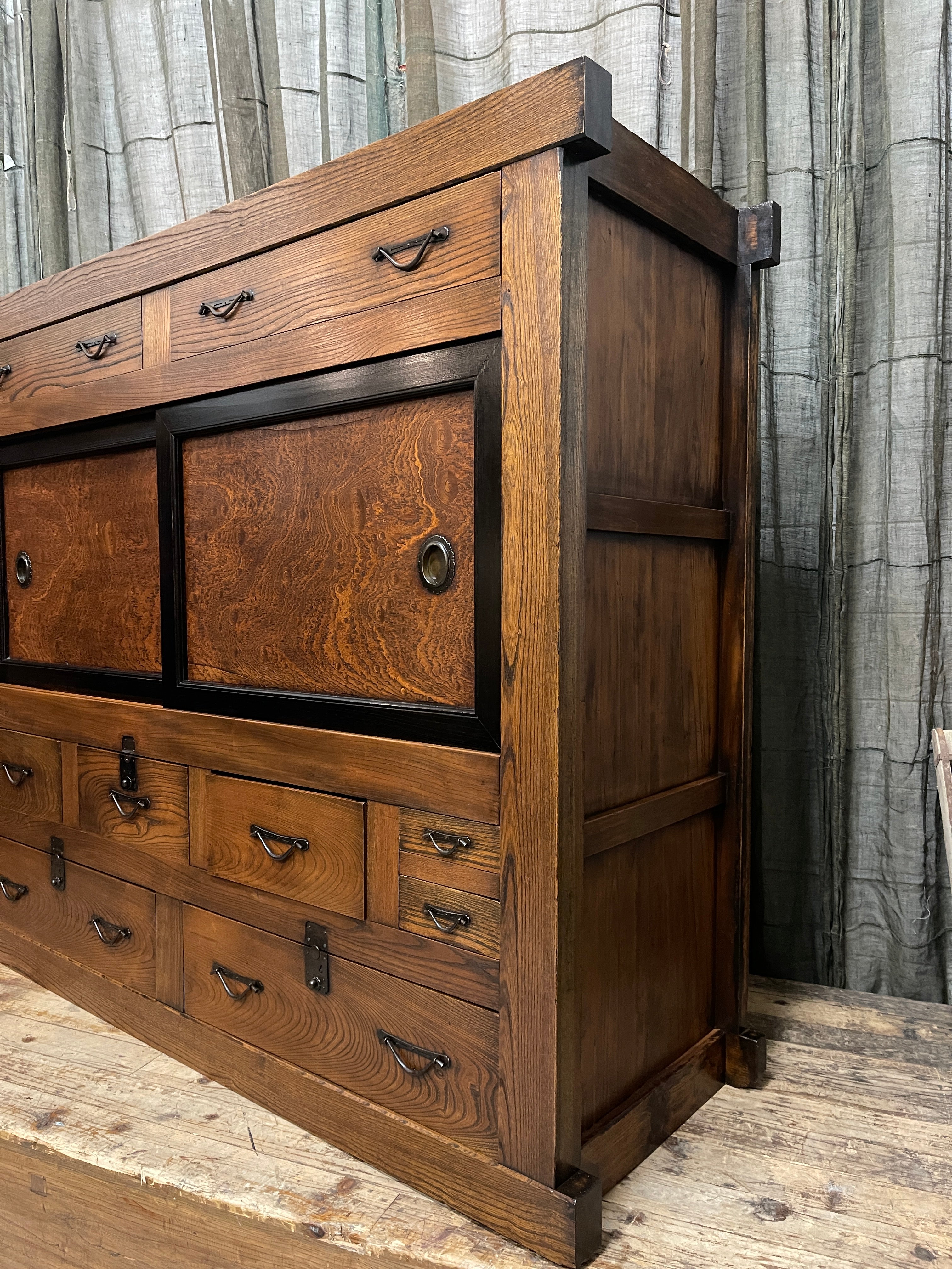 Japanese Storage Cabinet From Osaka - Cypress & Elm | Meiji