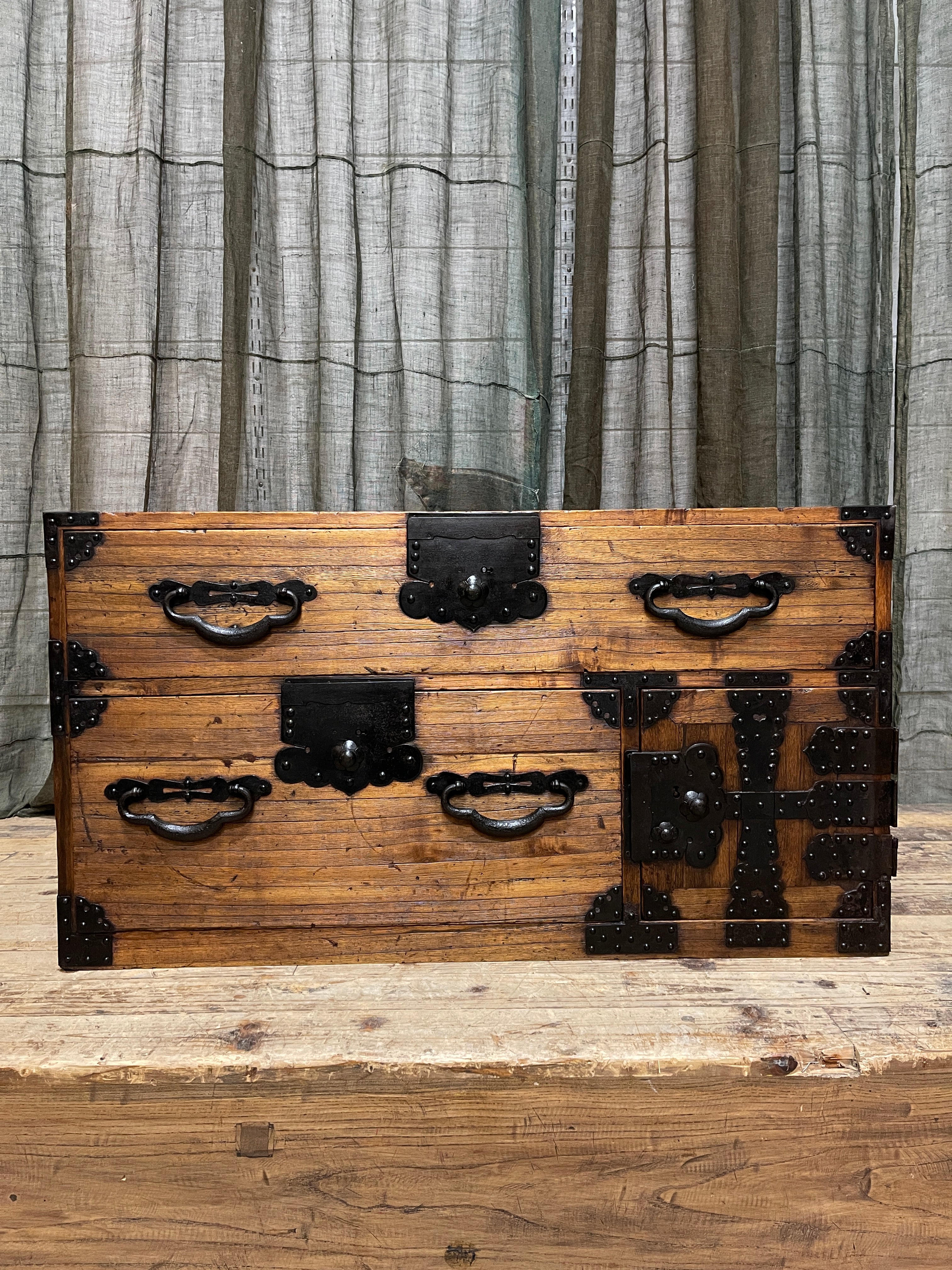 Japanese Low Chest - Paulownia | Meiji