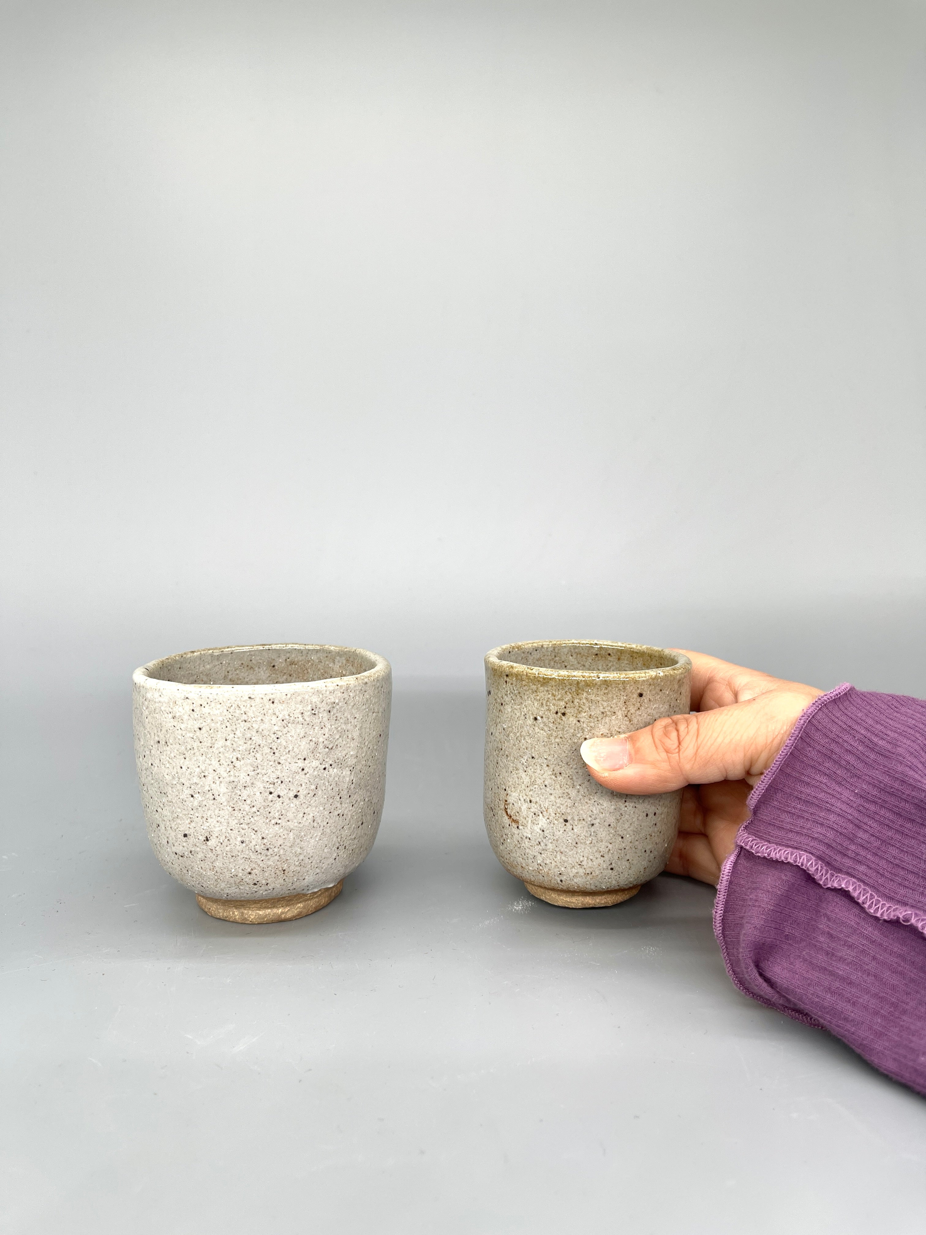 Pair Japanese Yunomi, Tea Cups