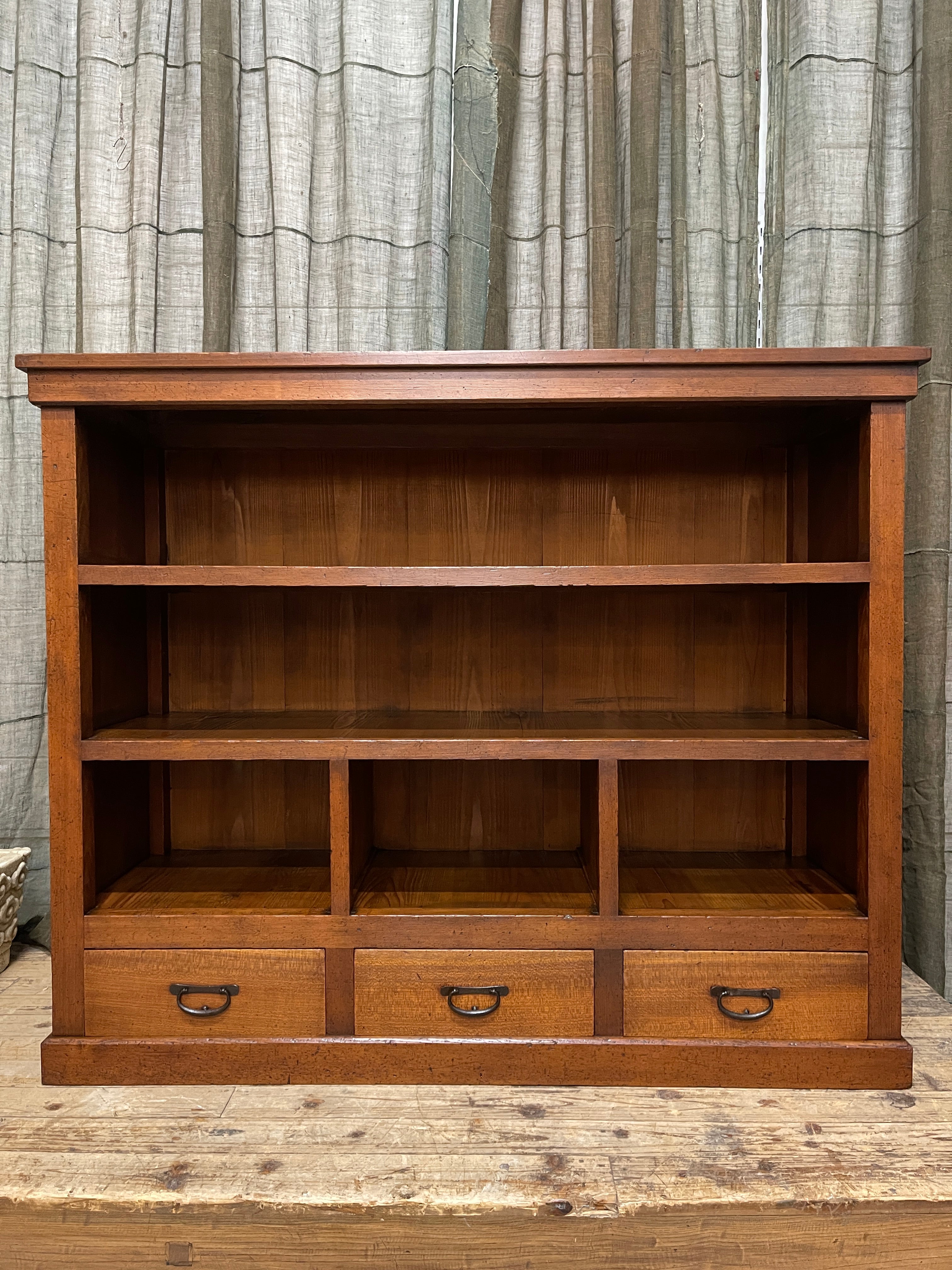 Japanese Shelving Unit - Cedar & Cypress | c.1900