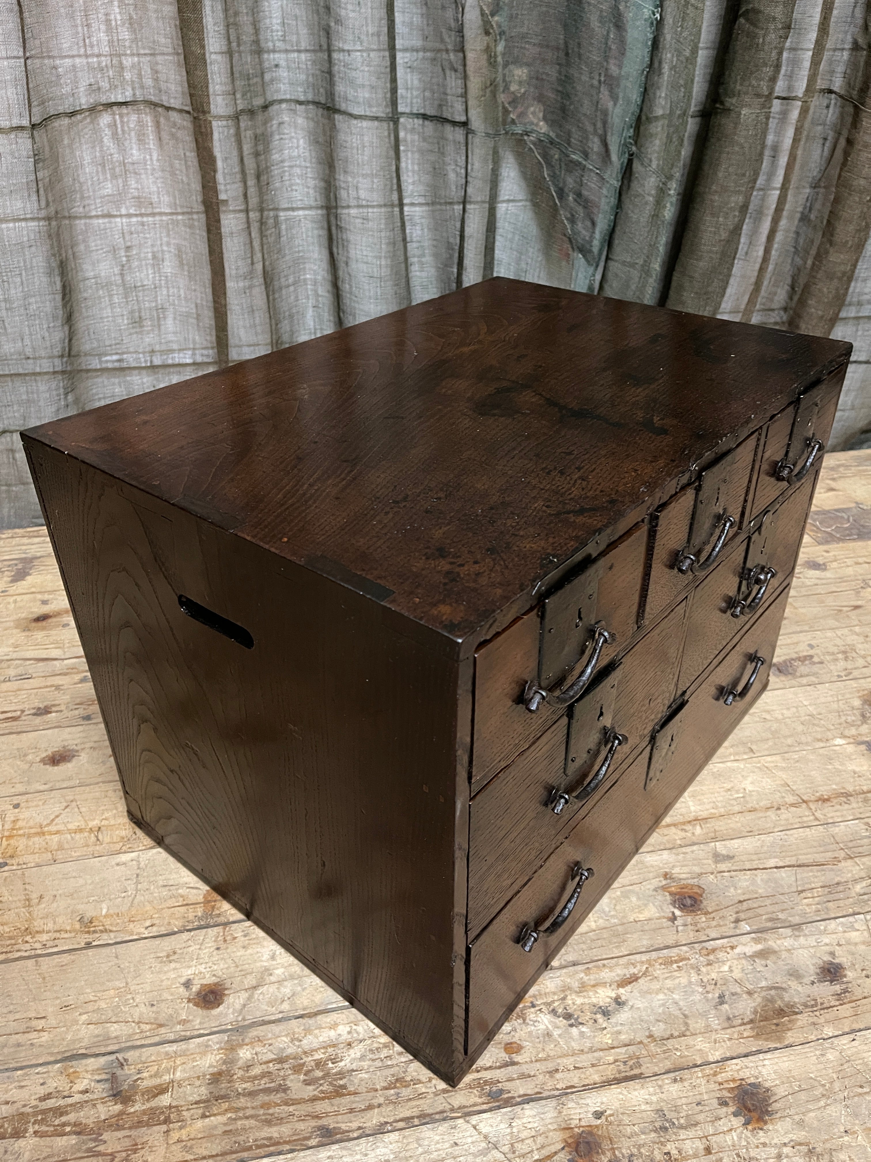 Japanese Document Chest From Kanazawa - Cypress | Meiji