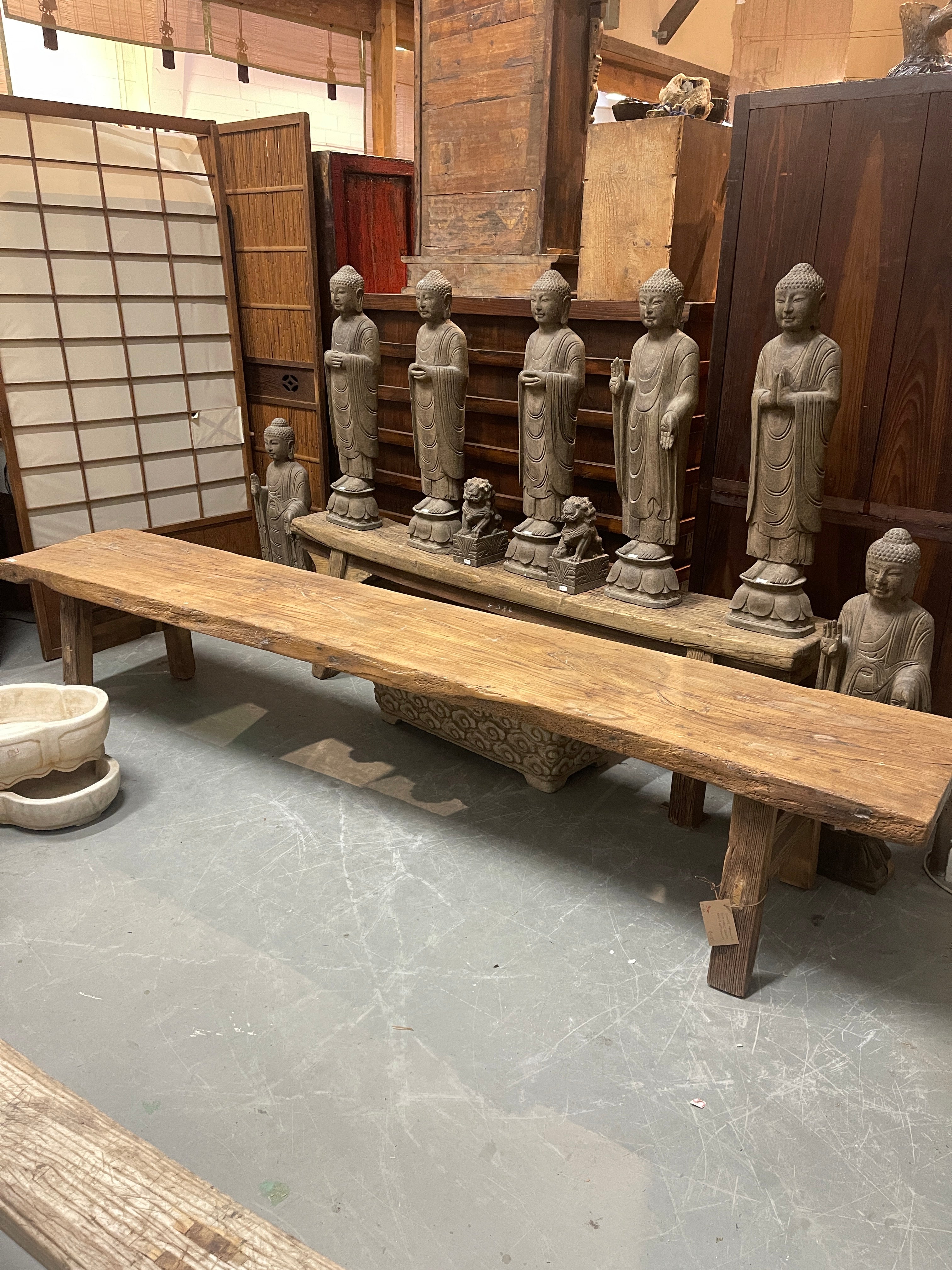 [ON HOLD]Antique Chinese Bench - Elm | Early 20th Century