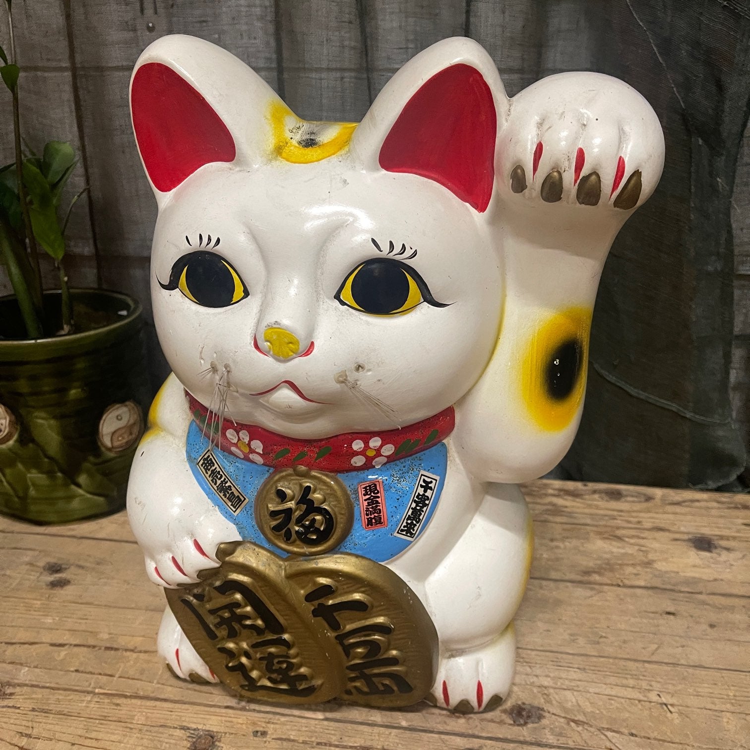 Vintage Japanese Mid 1900's Maneki-Neko