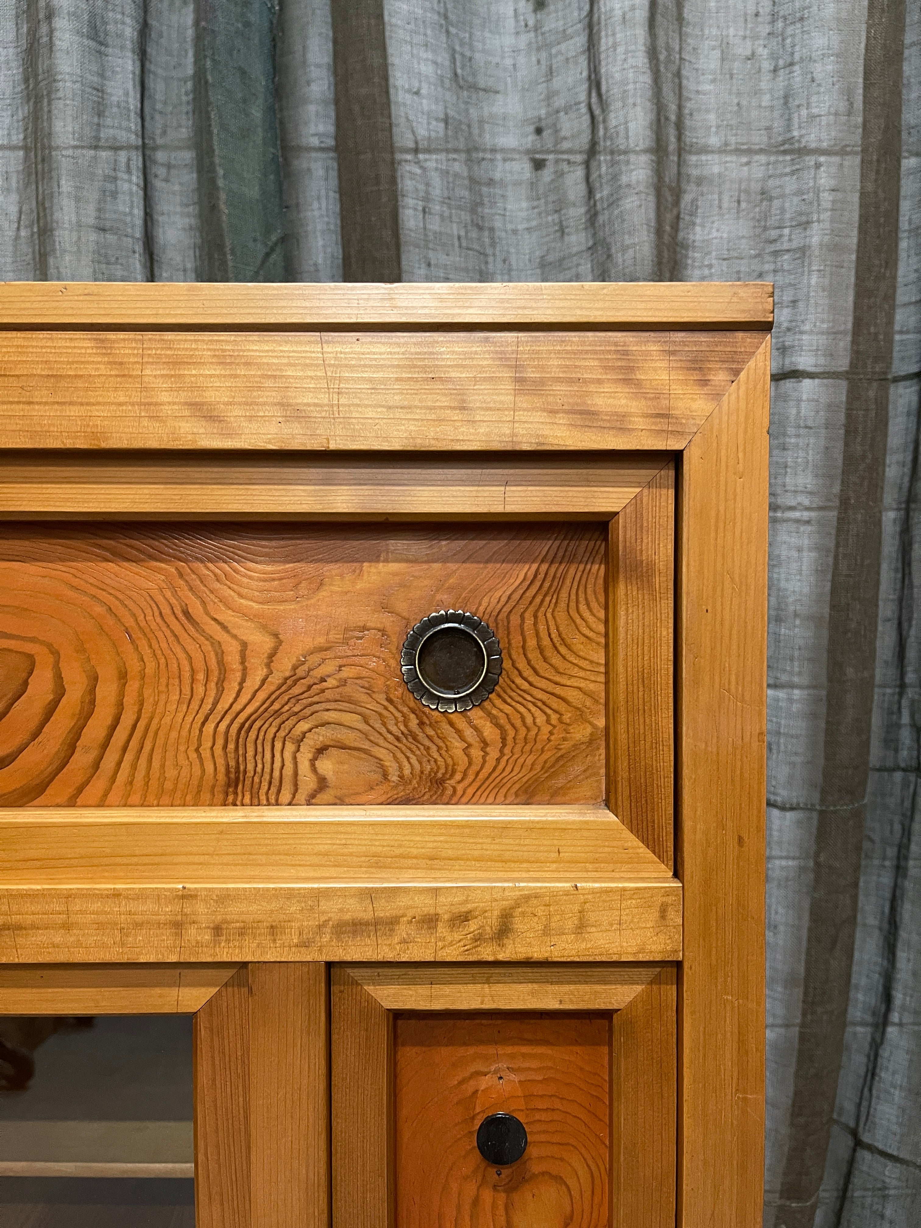 Vintage Japanese Mizuya Kitchen Cabinet - Cypress & Cedar | Midcentury