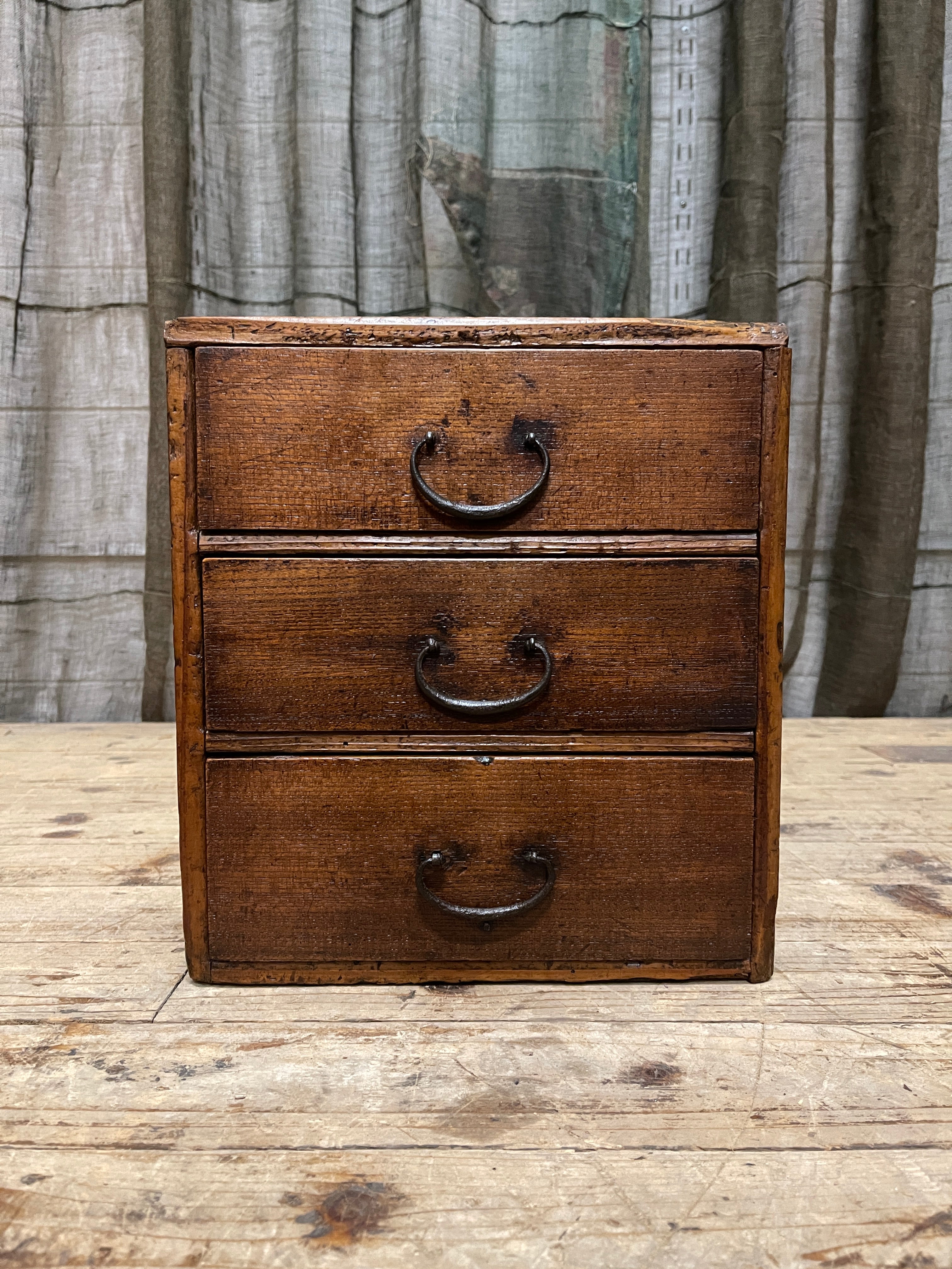 Japanese 3 Drawer Document Box - Cypress & Elm | Meiji