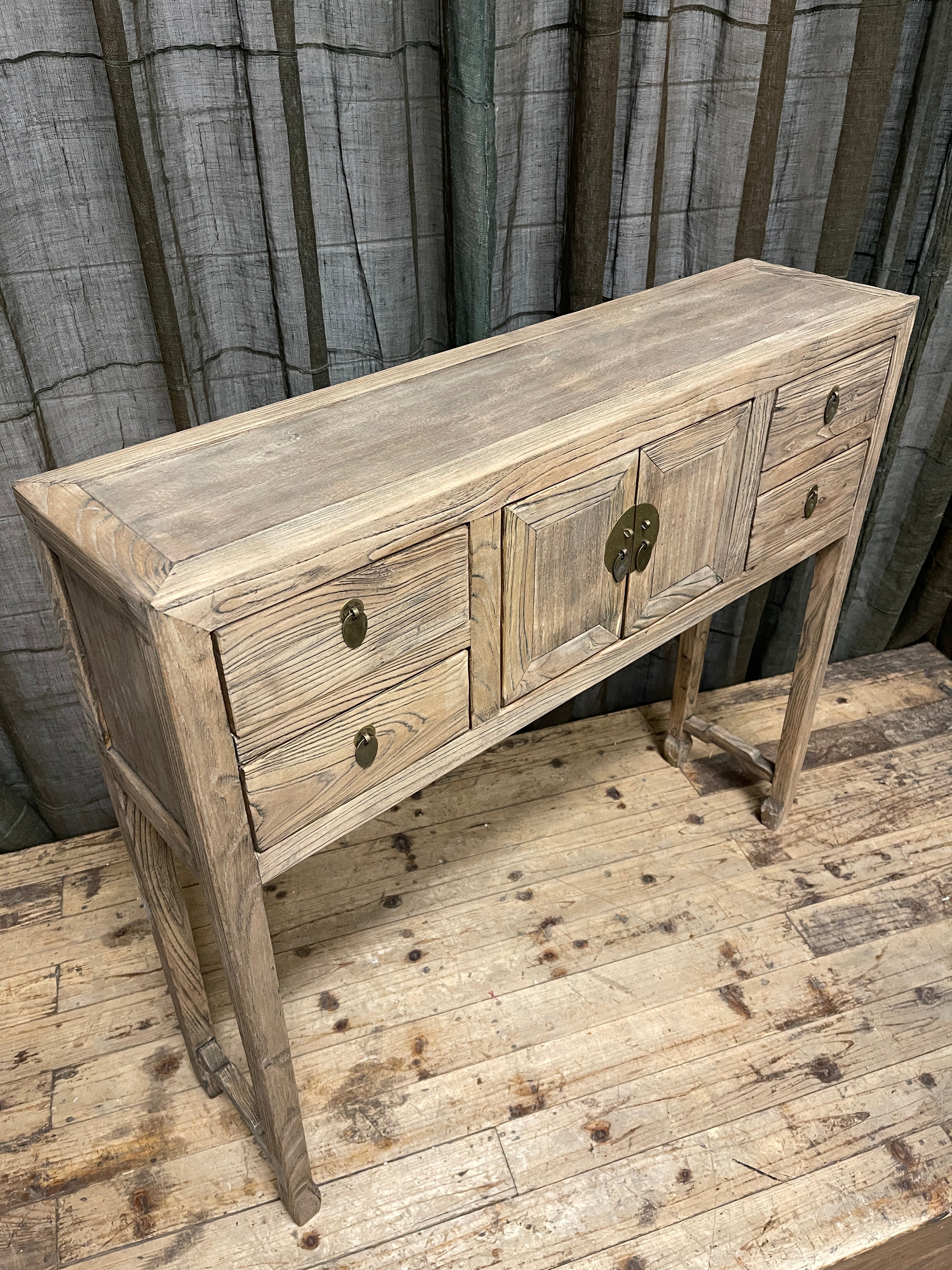 Provincial Style Chinese Hall Table | Elm
