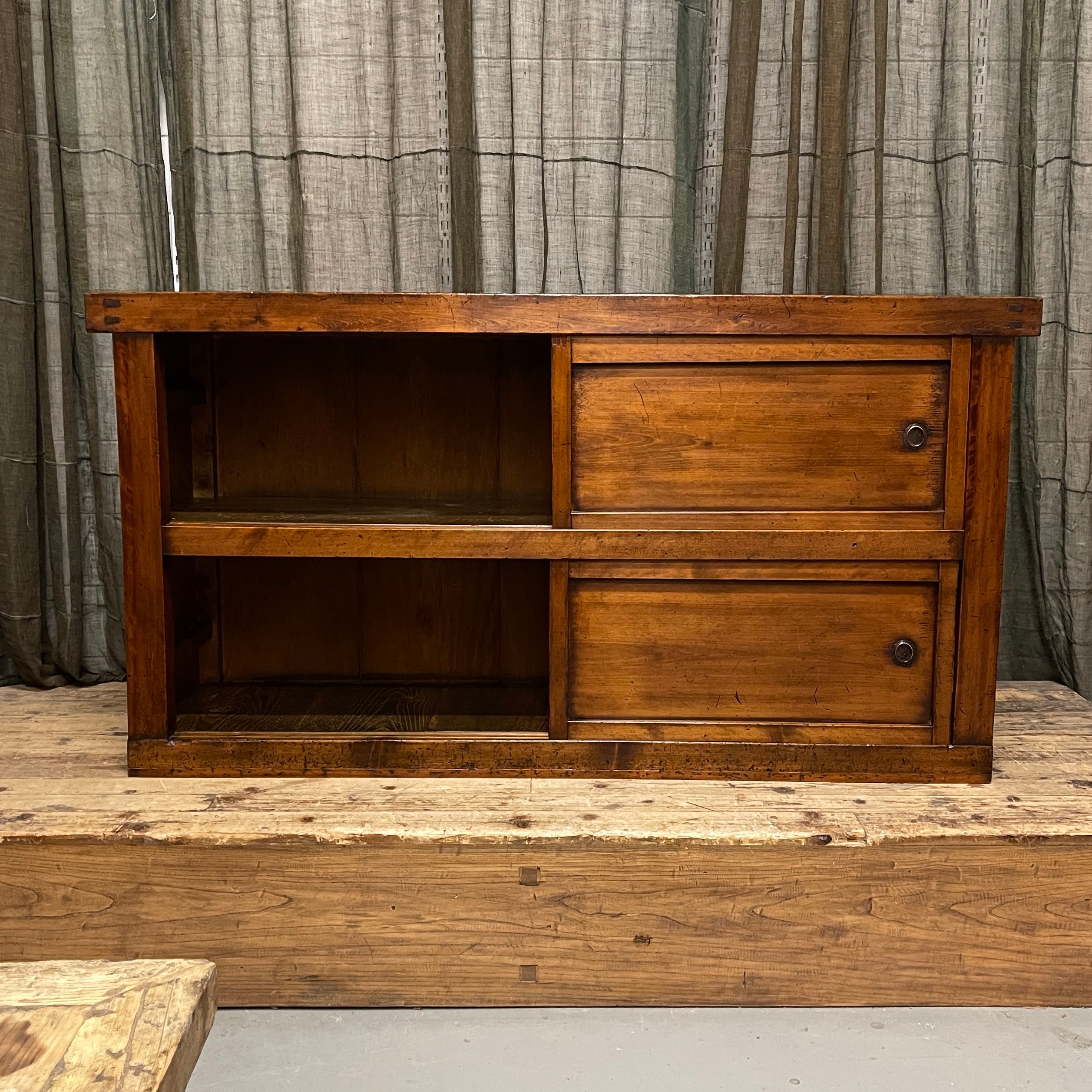 Antique Japanese Sideboard - Cedar & Cypress| Meiji