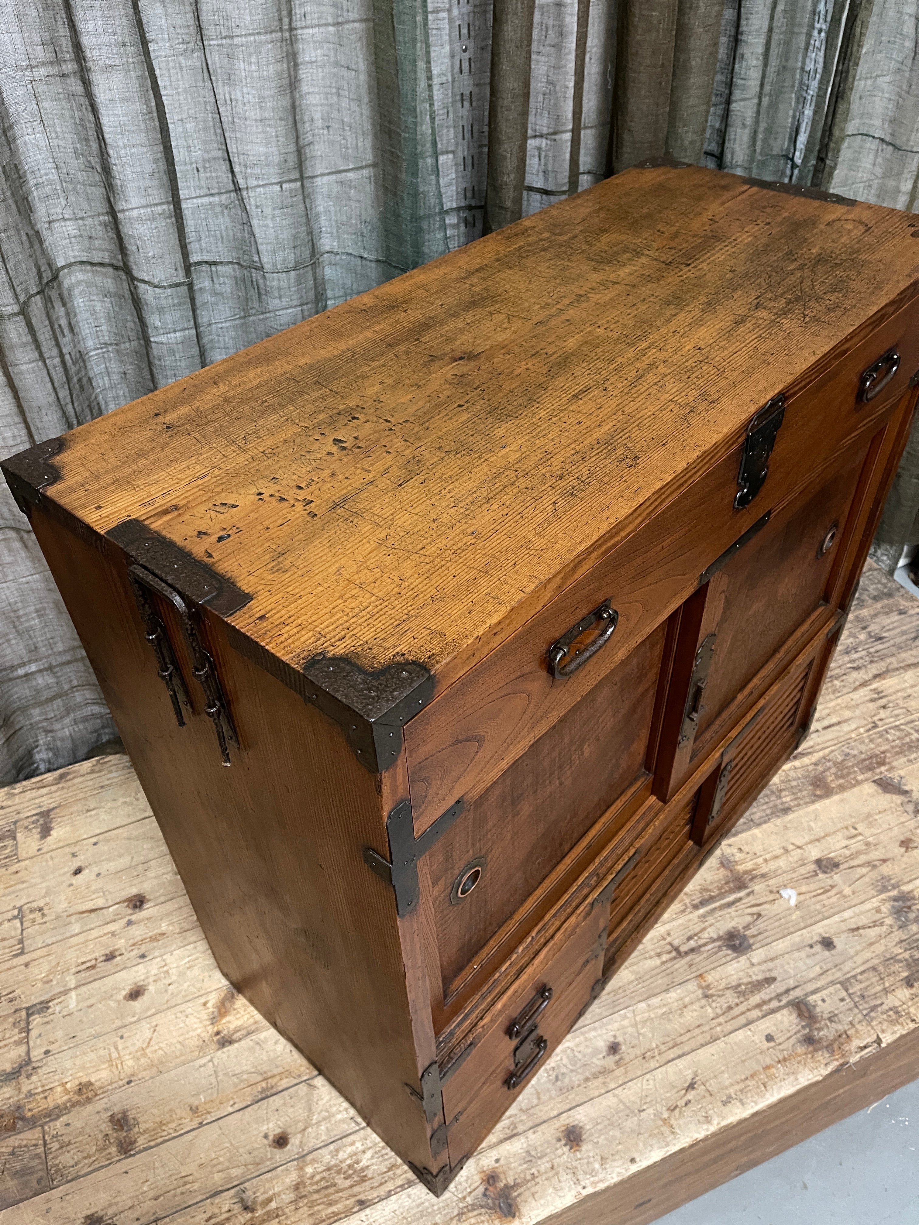 Japanese Choba Dansu, Merchant’s Chest – Cypress & Elm | Meiji