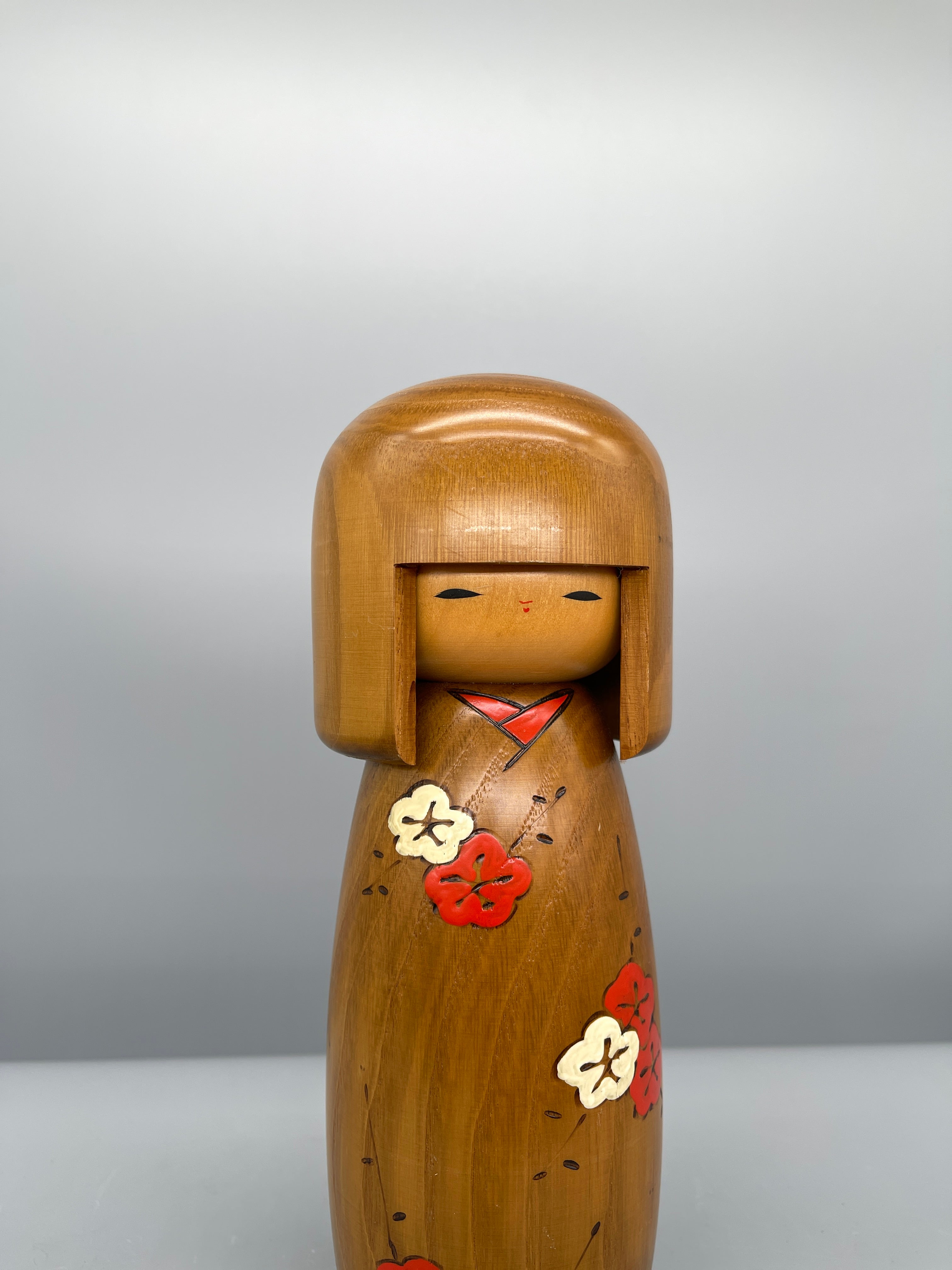 Vintage Japanese Sosaku Kokeshi Doll by Okamoto Usaburo | c.1960