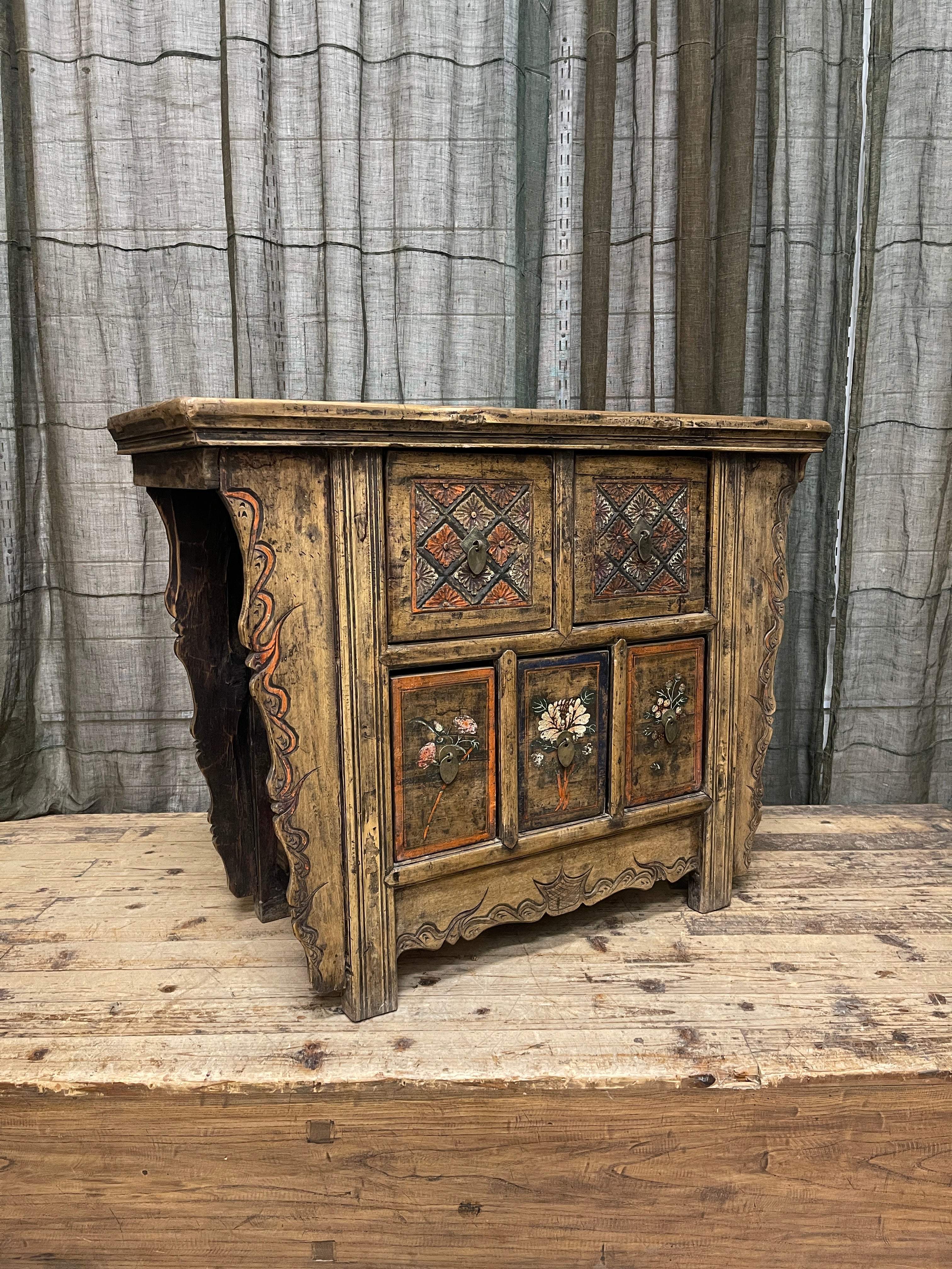Antique Chinese Storage Cabinet From Shanxi Province