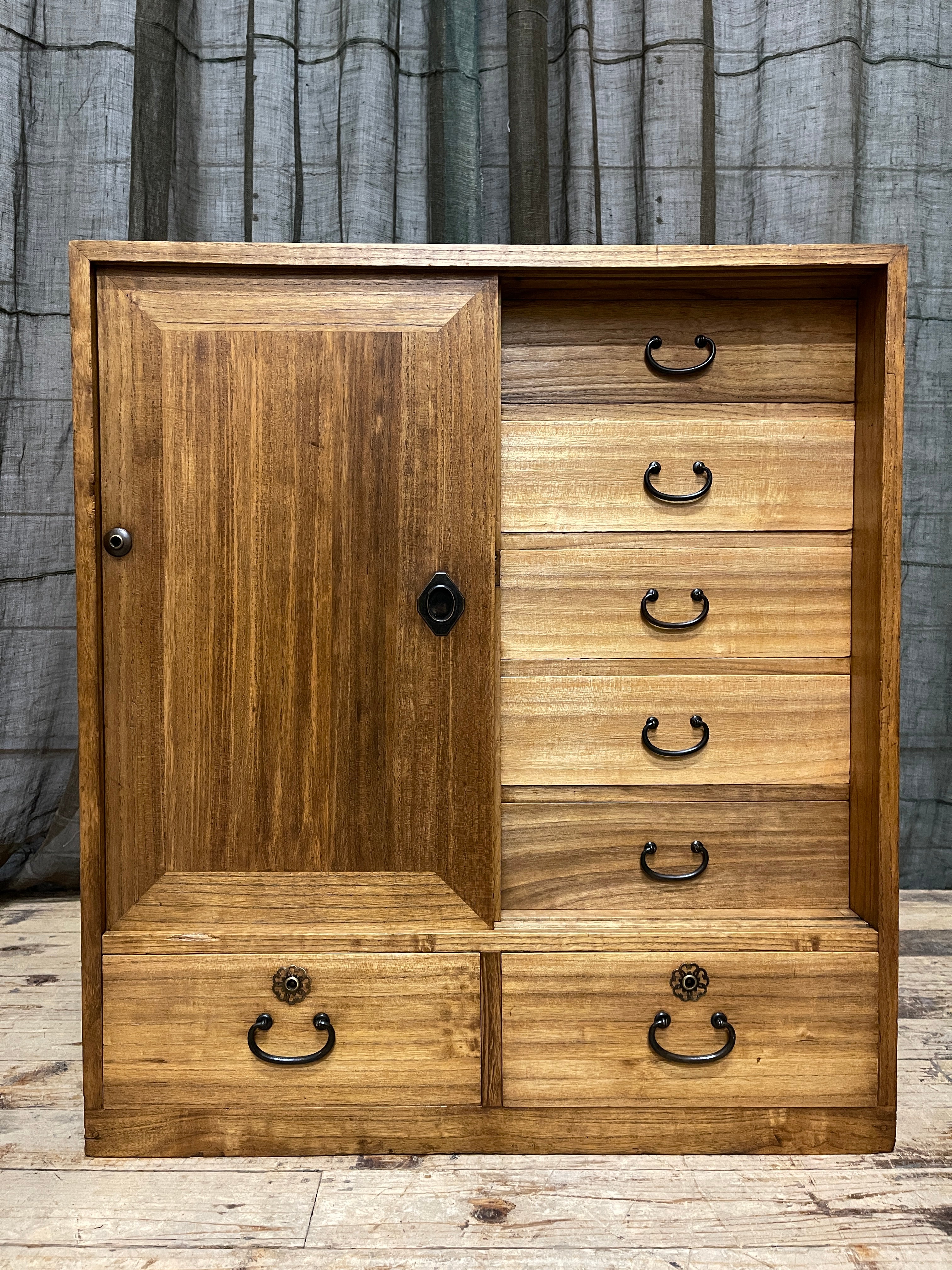 Japanese Storage Cabinet - Paulownia | Midcentury