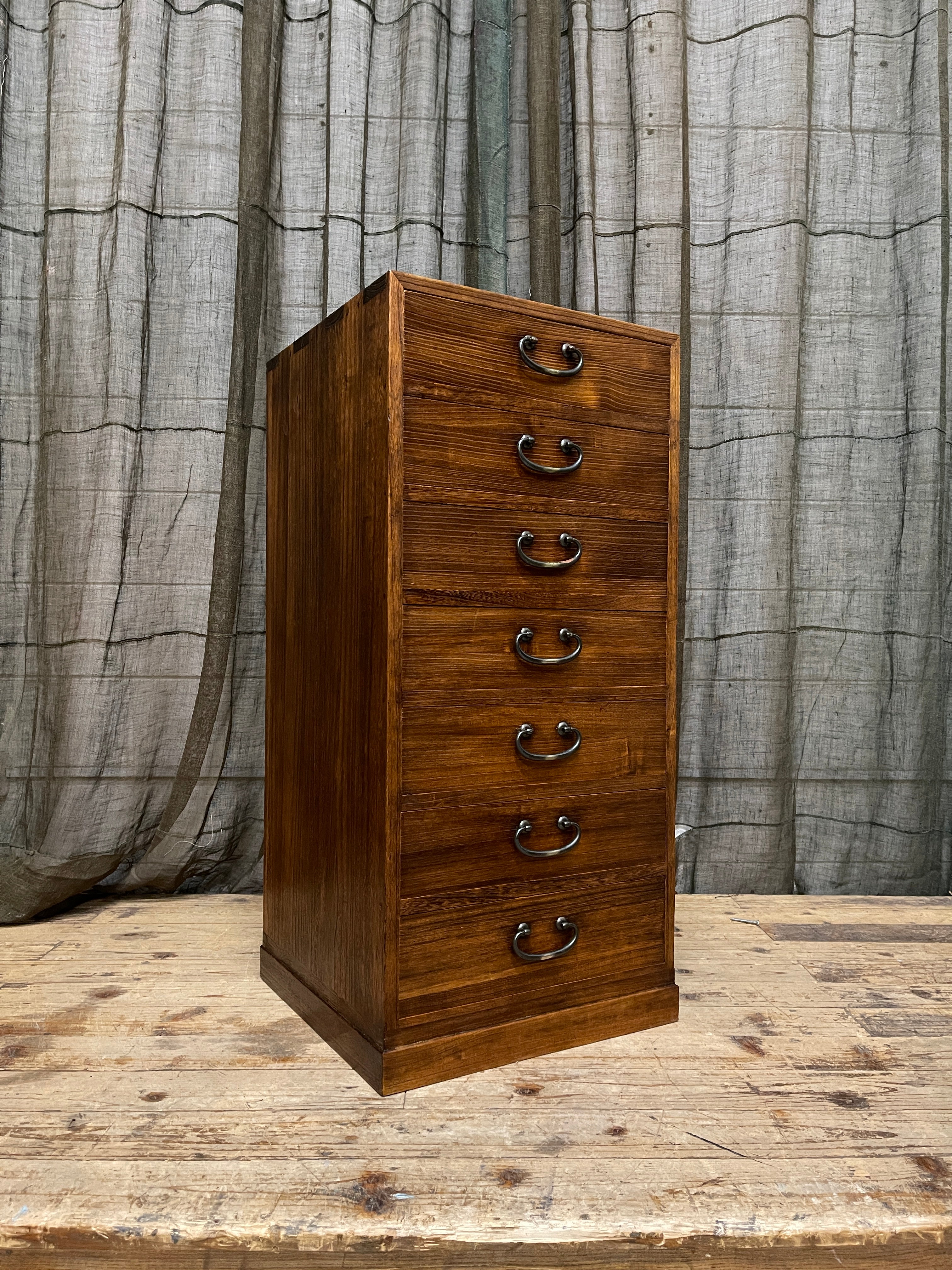 Japanese Document Chest - Paulownia | Midcentury