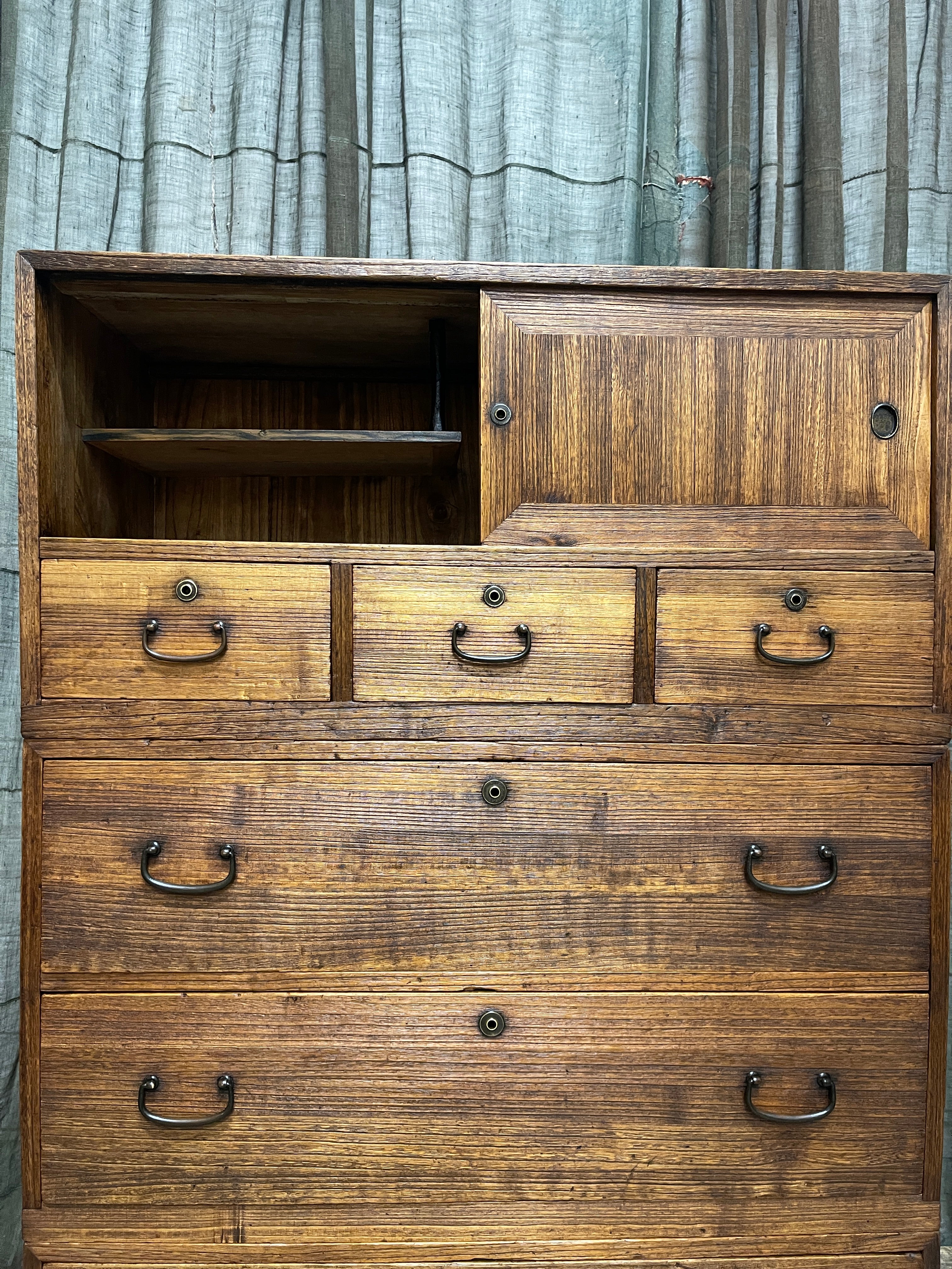 Vintage Japanese Kimono Storage Chest of Drawers - Paulownia | c.1930