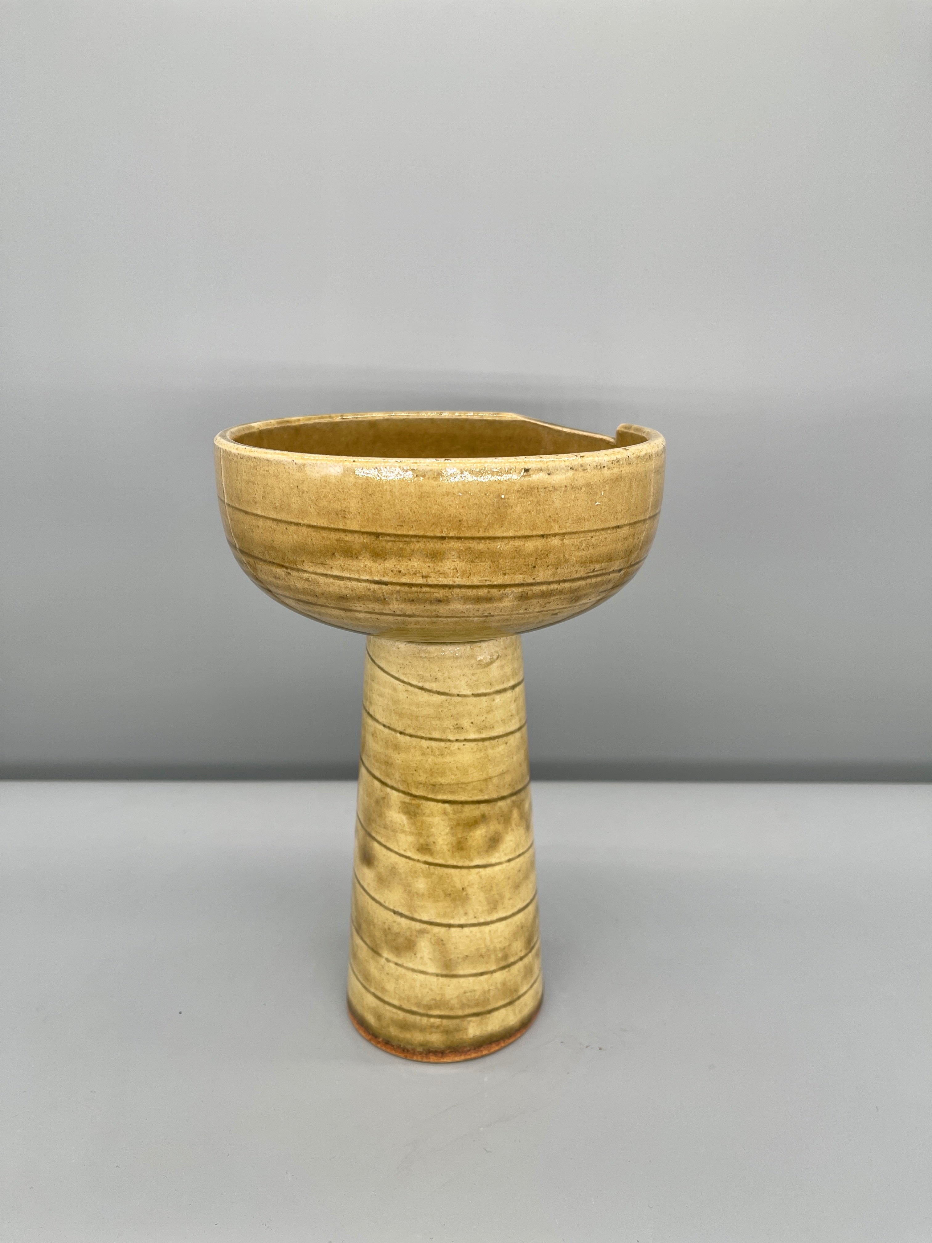 Vintage Japanese Ikebana Vase - Midcentury Shape