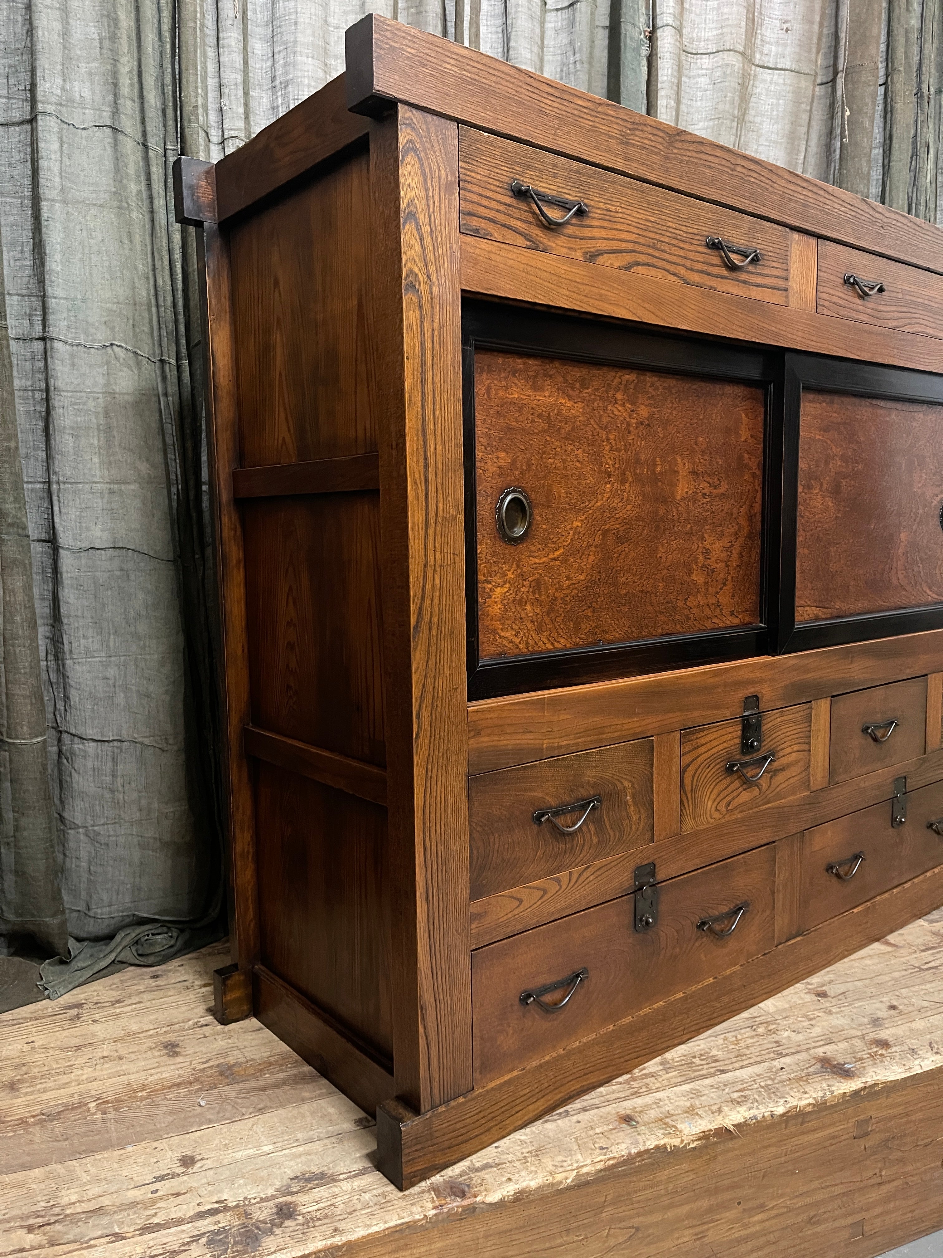 Japanese Storage Cabinet From Osaka - Cypress & Elm | Meiji