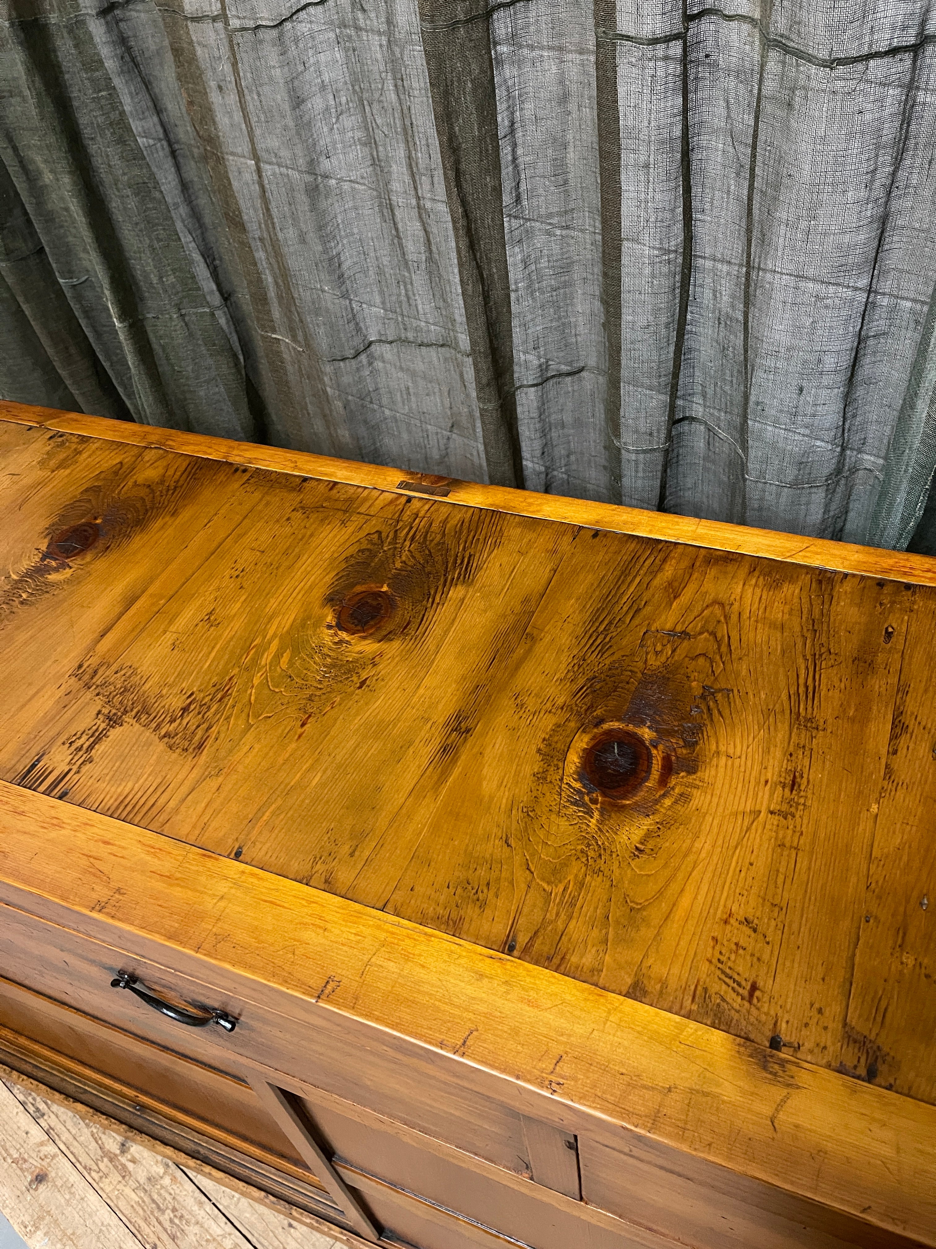Antique Japanese Sideboard From Gifu - Cypress | Meiji