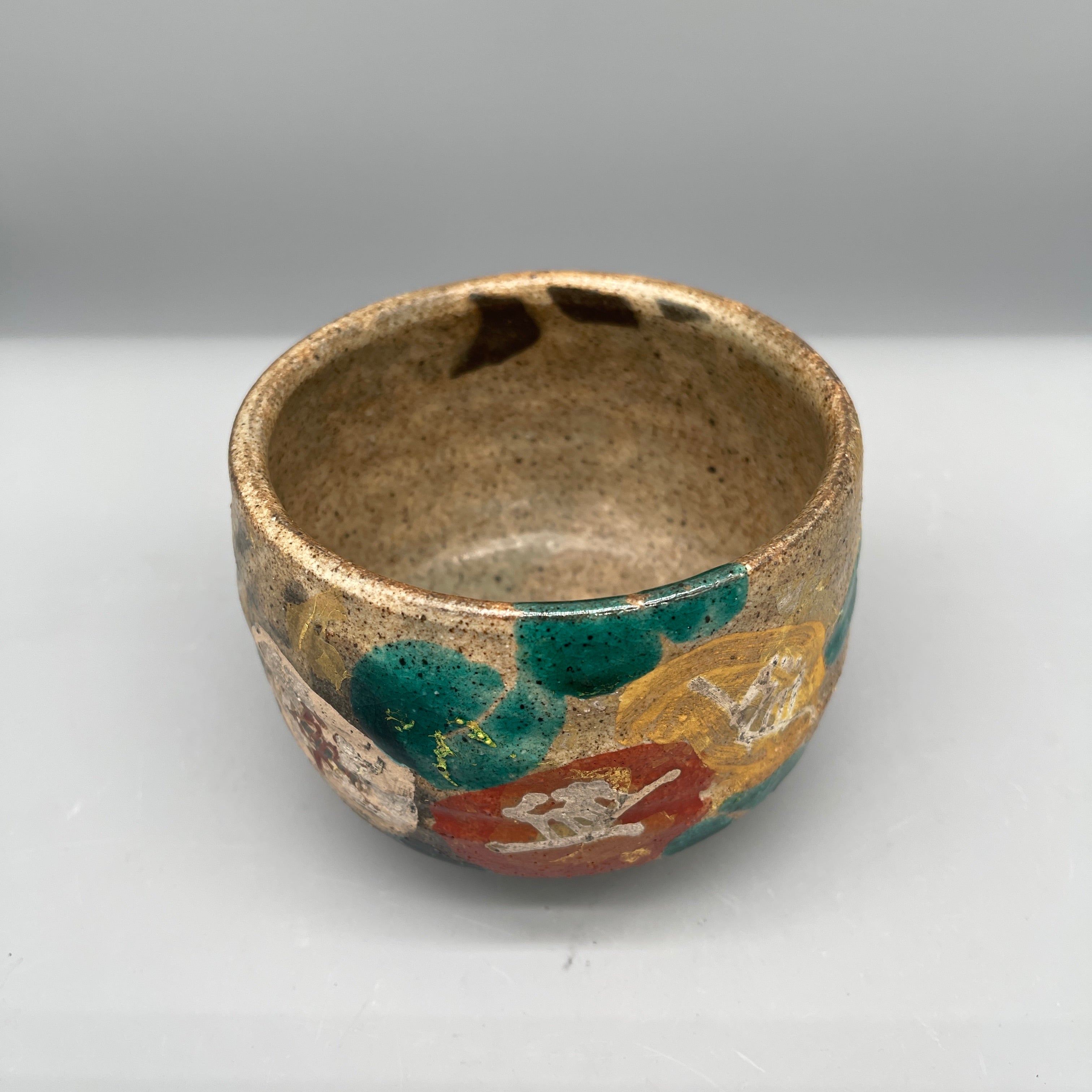Japanese Chawan, Tea Bowl - Kutani Ware