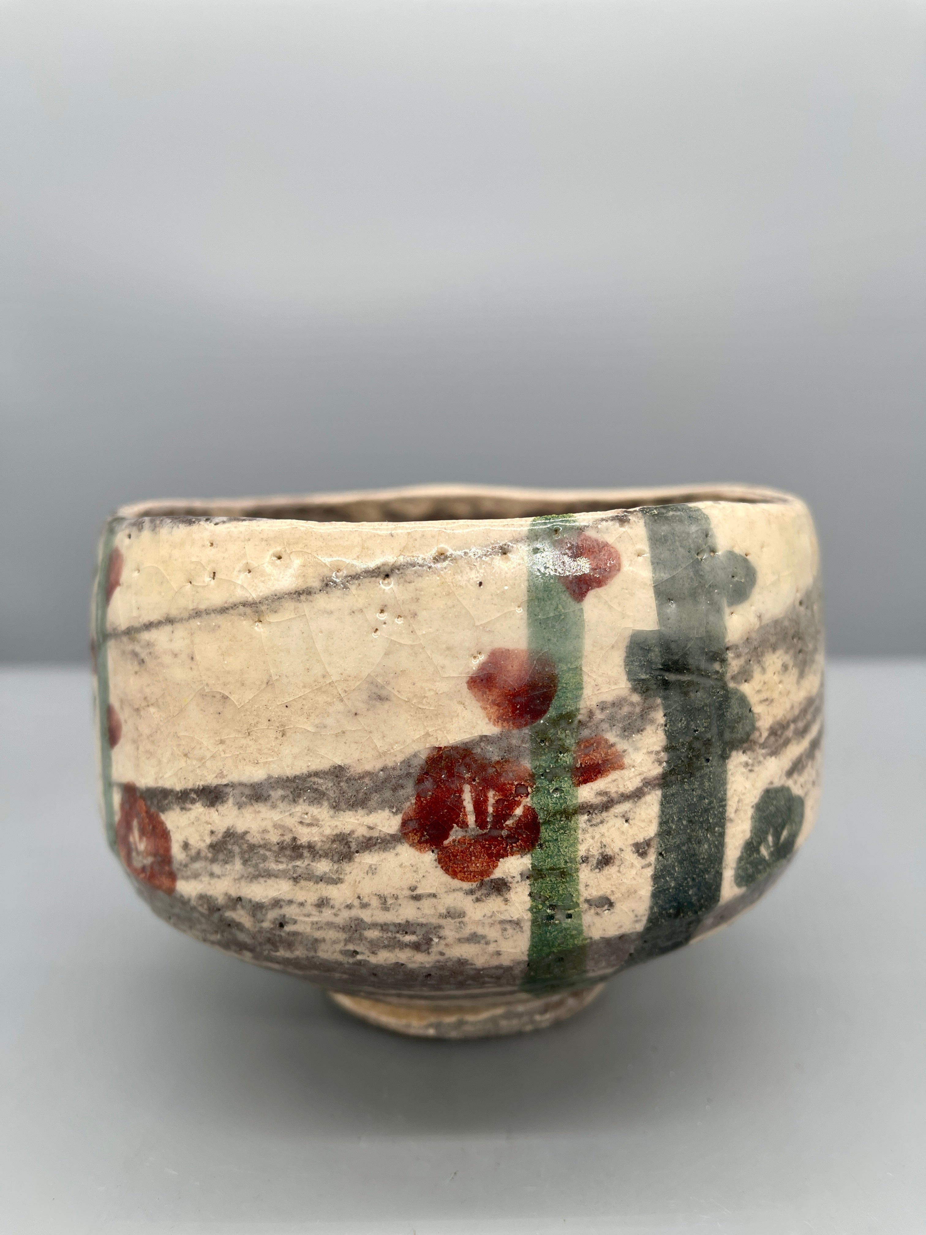 Japanese Chawan, Tea Bowl - Kiyomizu Ware