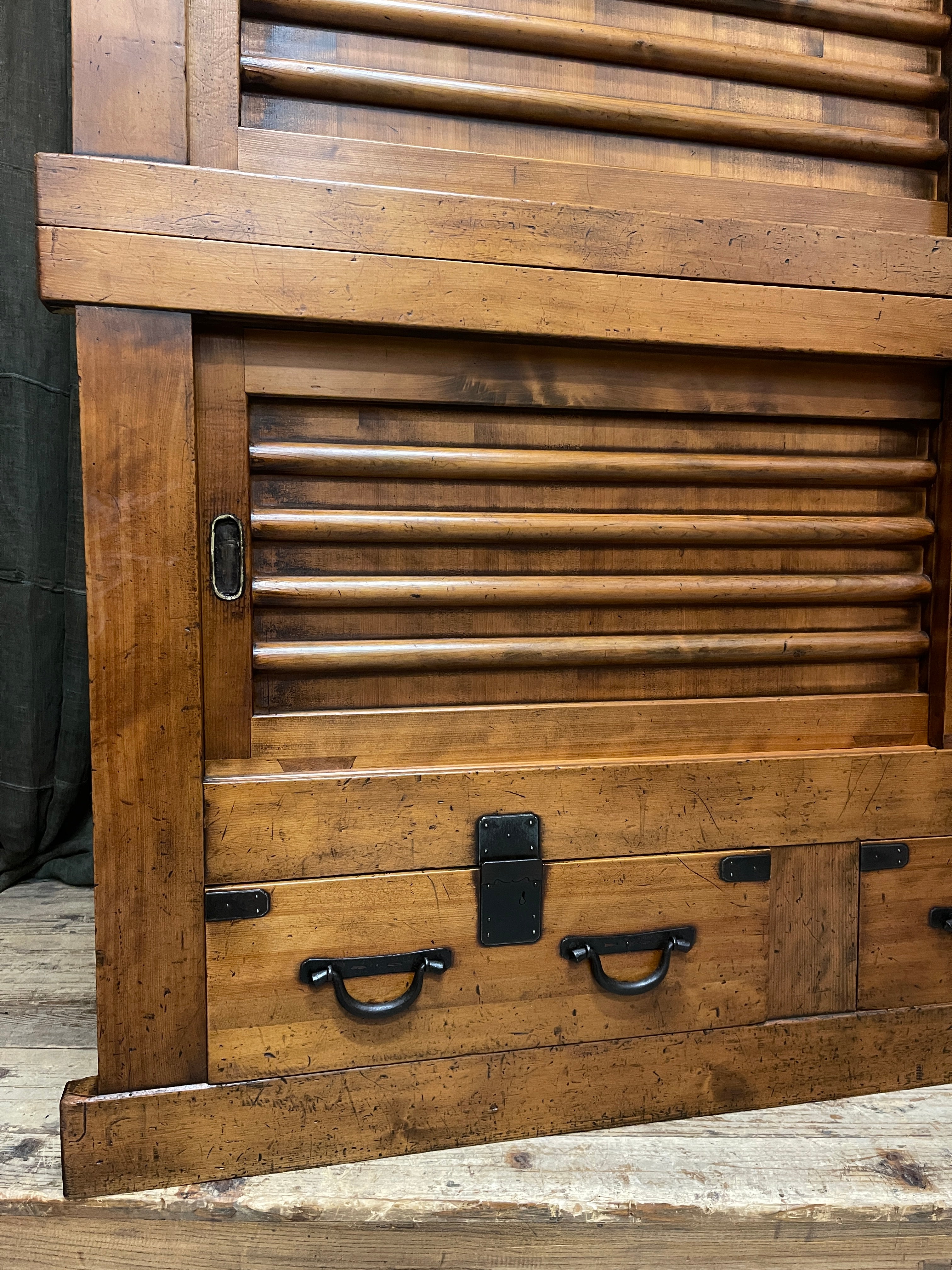 Japanese Storage Cabinet - Cedar & Cypress | Meiji