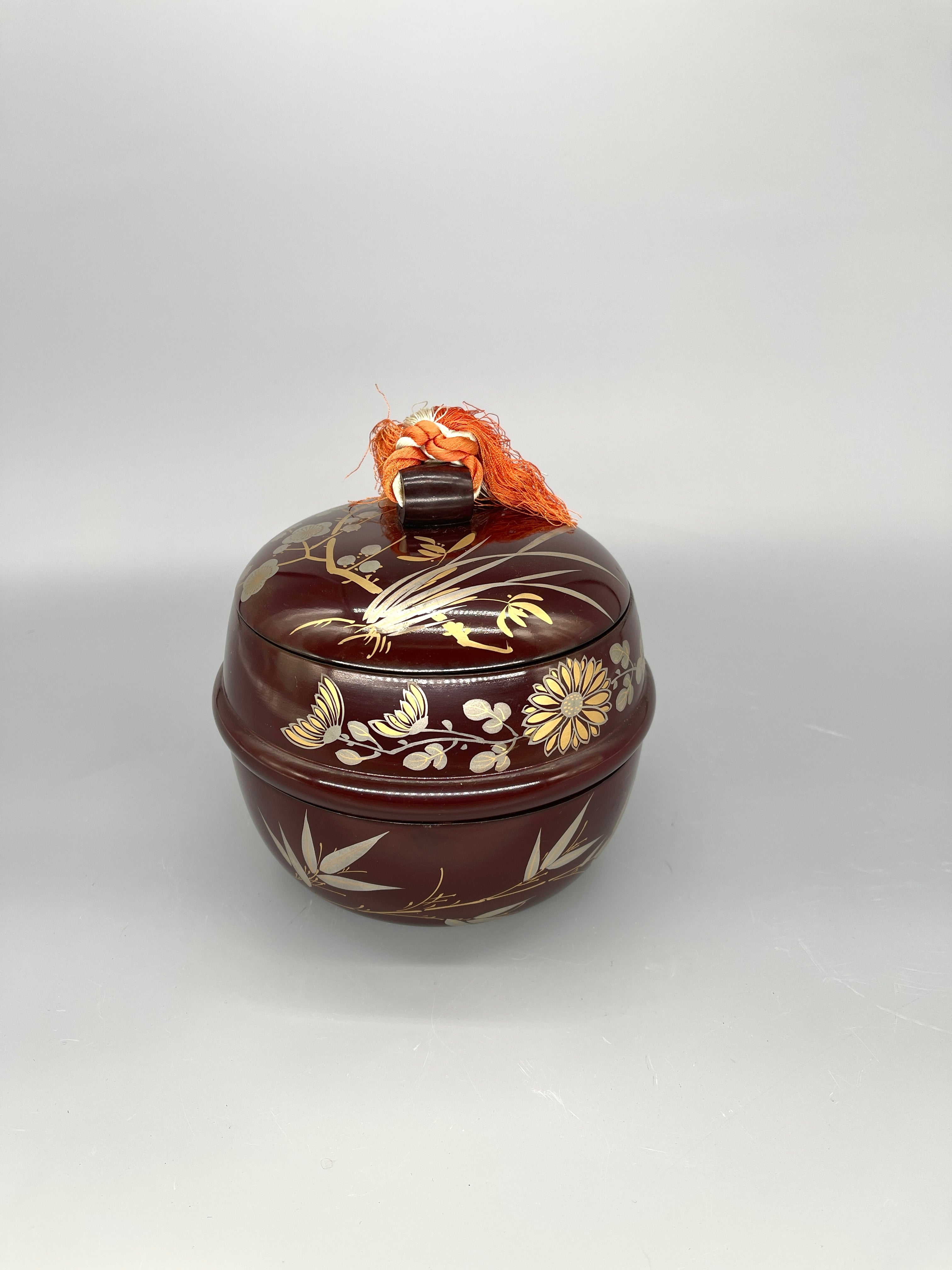 Vintage Japanese Lacquered Sweets box