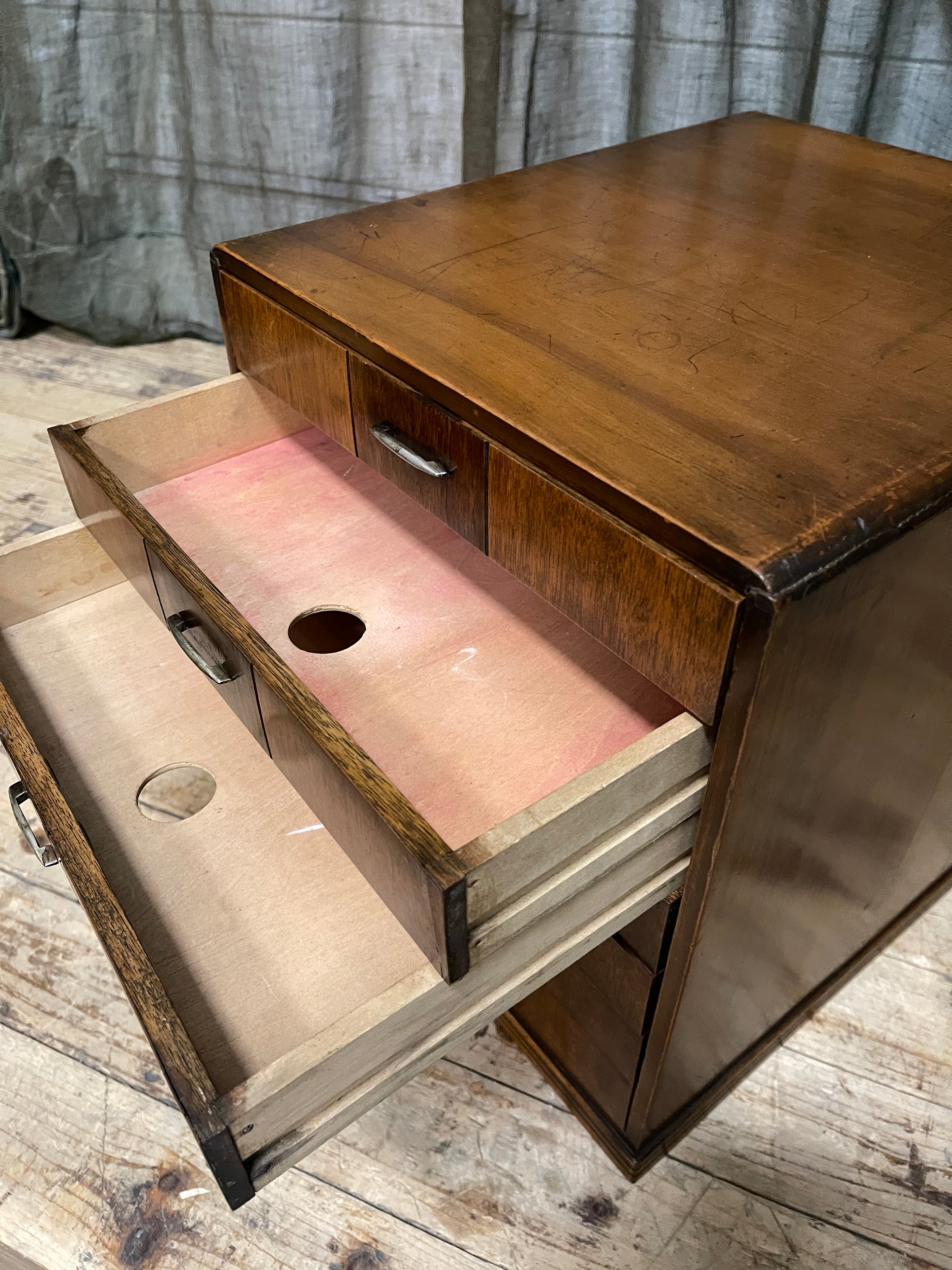 Japanese Small Multi Drawer Chest - Midcentury