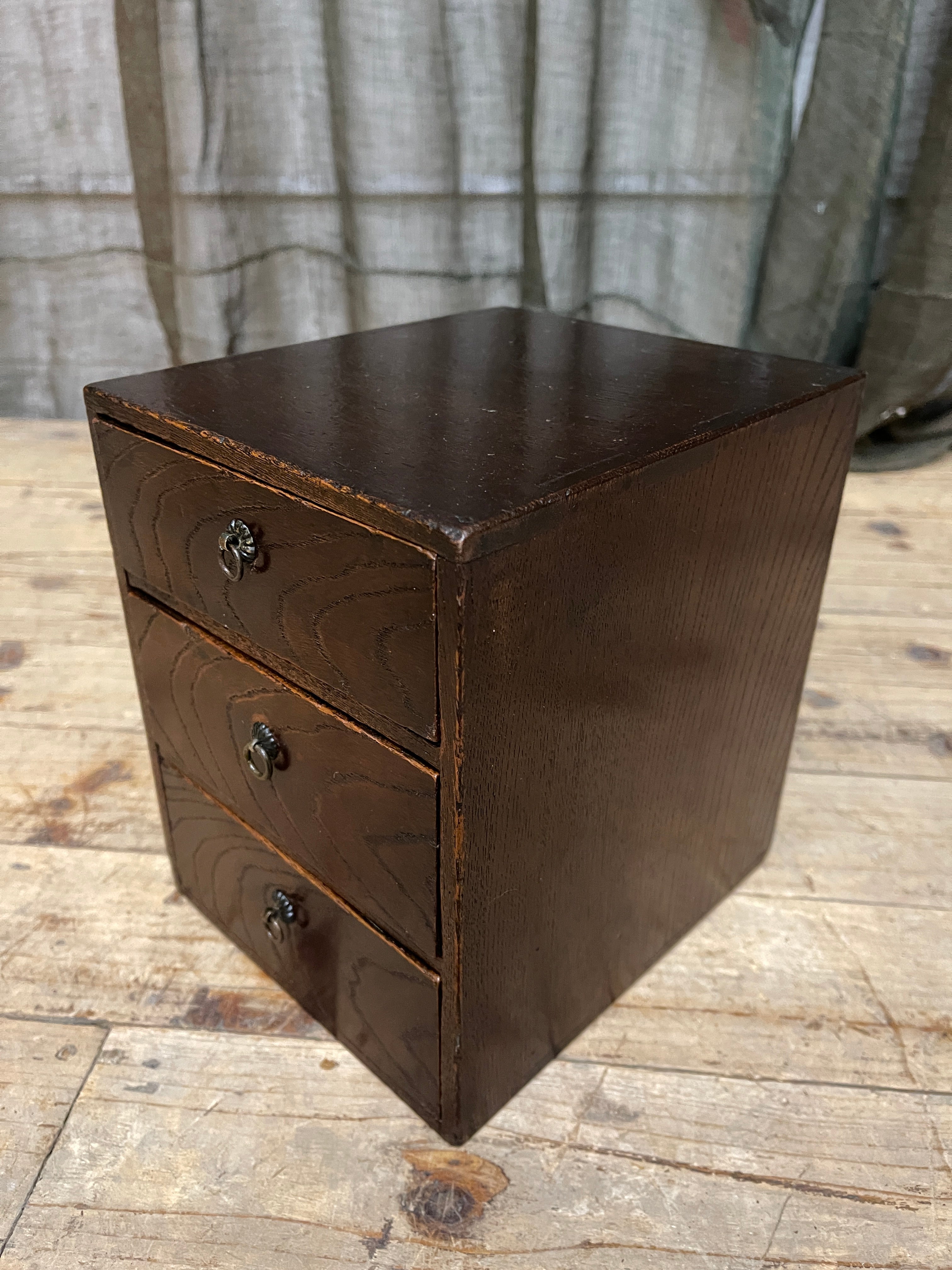 Japanese Three-Drawer Storage Box - 1910's