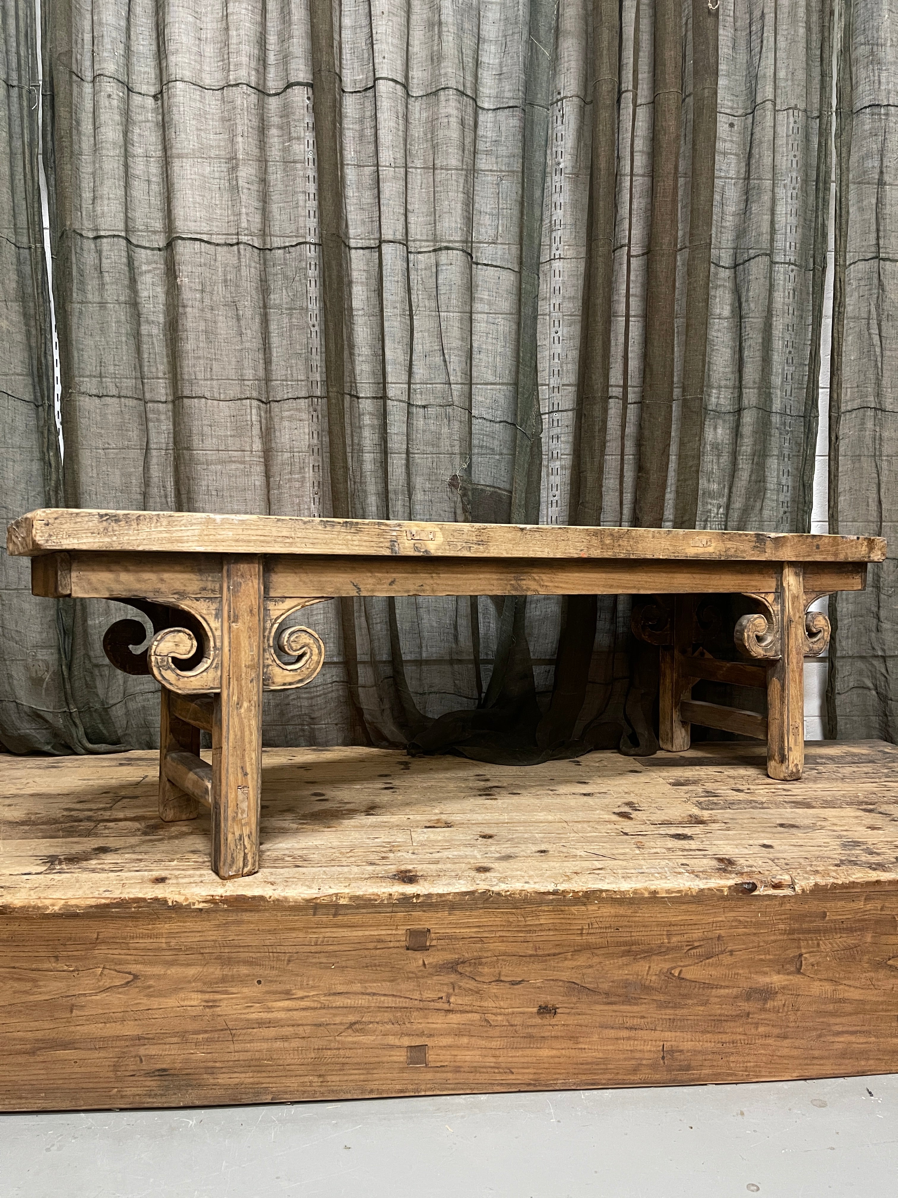 Antique Chinese Bench - Late 19th Century
