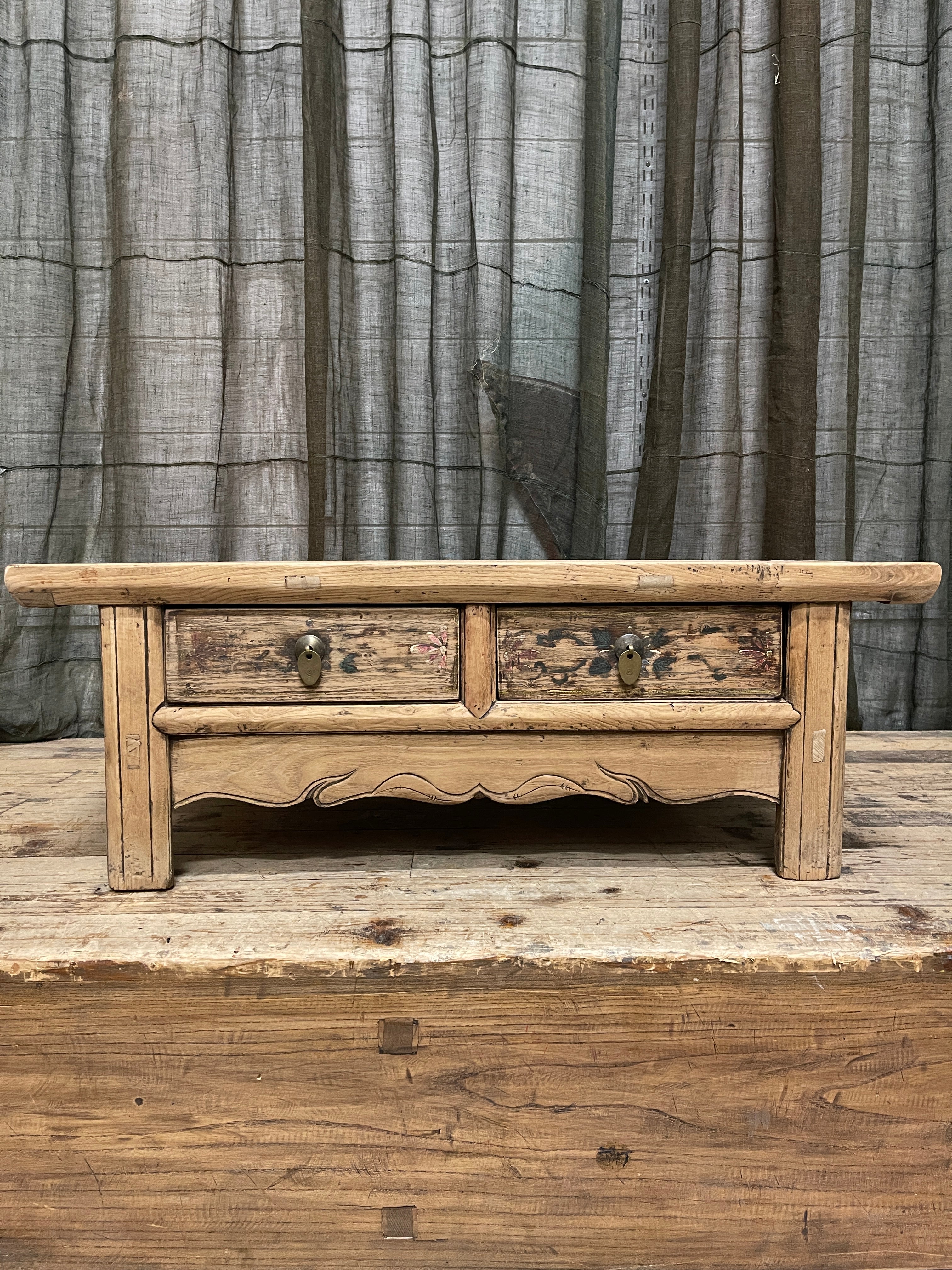 Provincial Chinese Low Table | Elm & Cypress