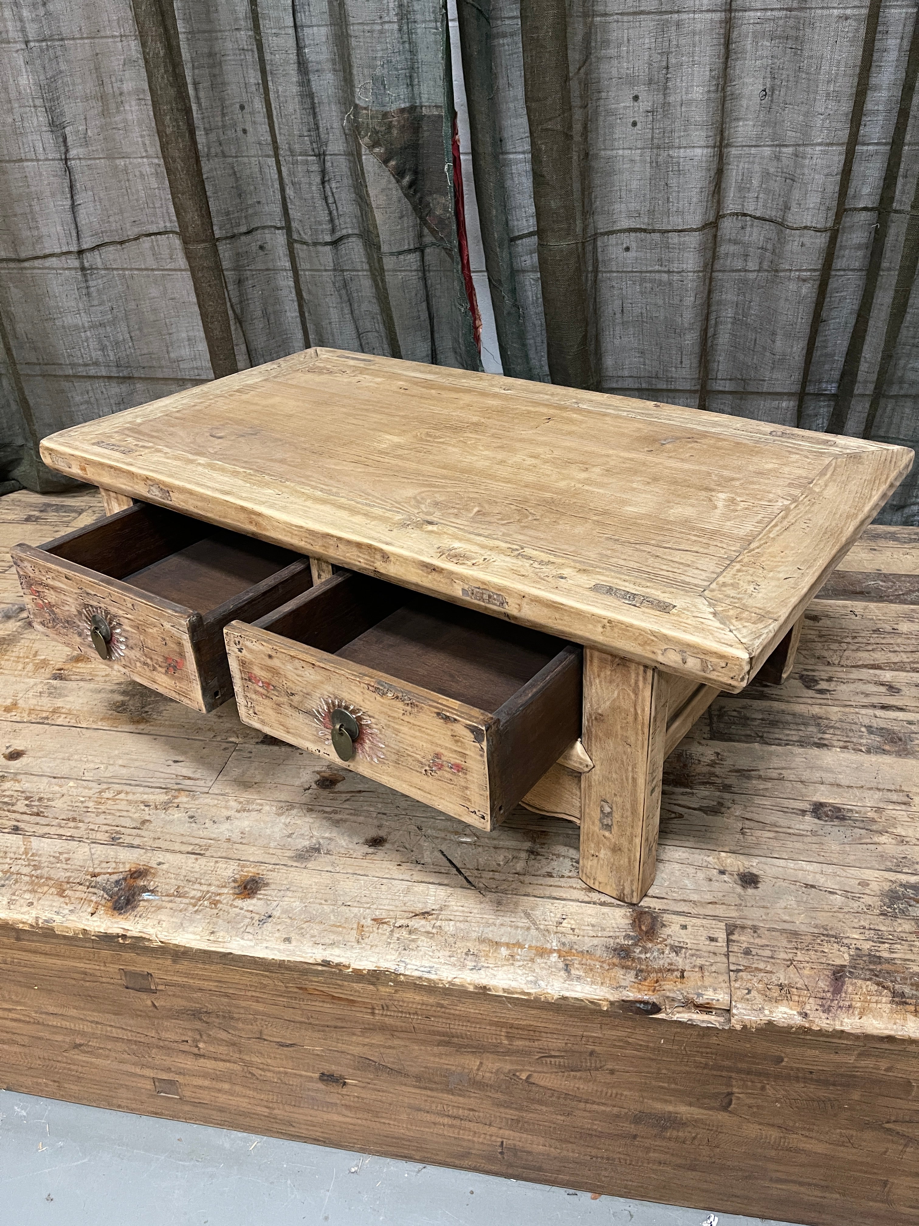 Provincial Chinese Low Table | Elm