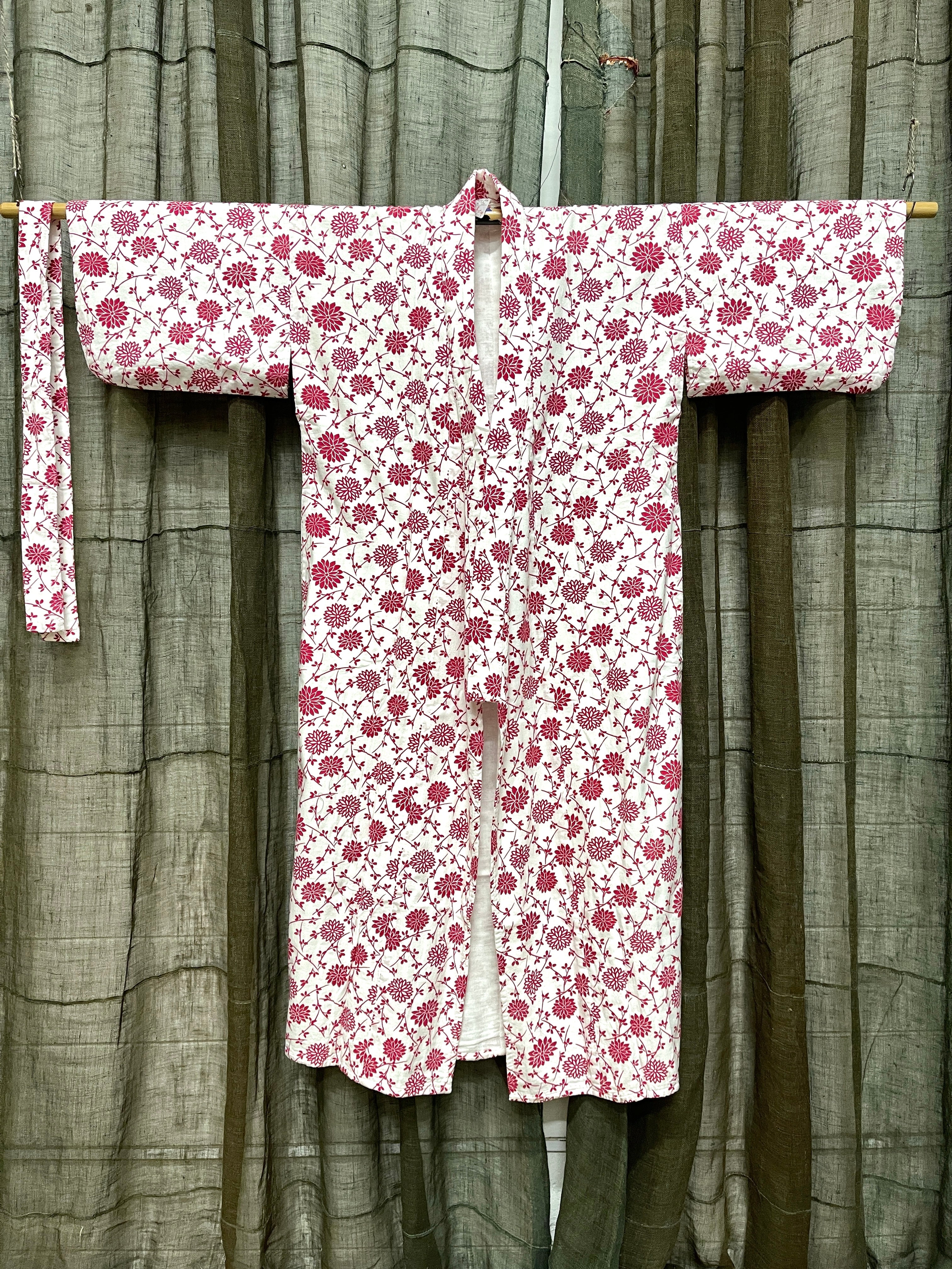 Nemaki, Japanese Cotton House Robe - Unisex