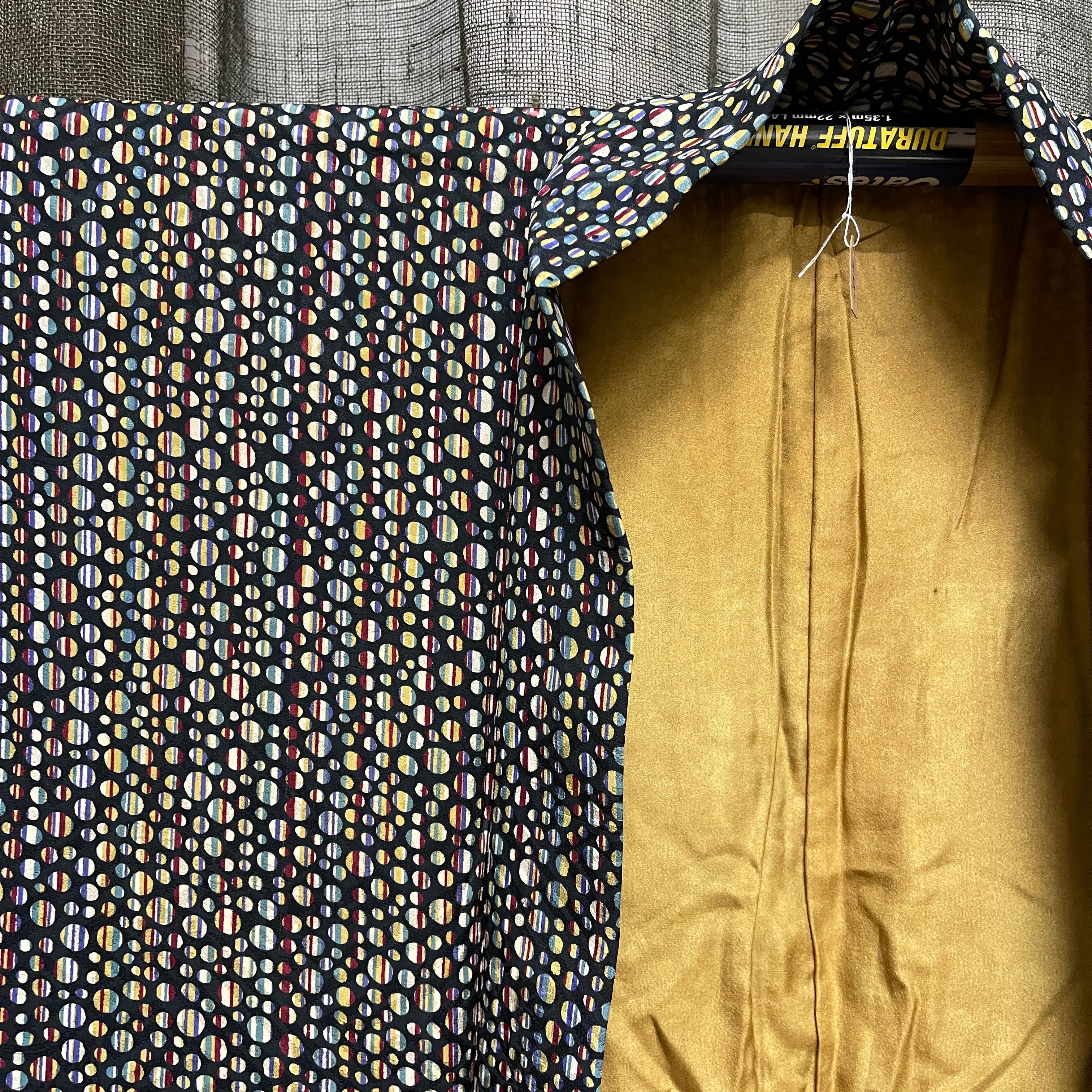 Japanese Haori-Kimono Jacket - Spotted Pattern