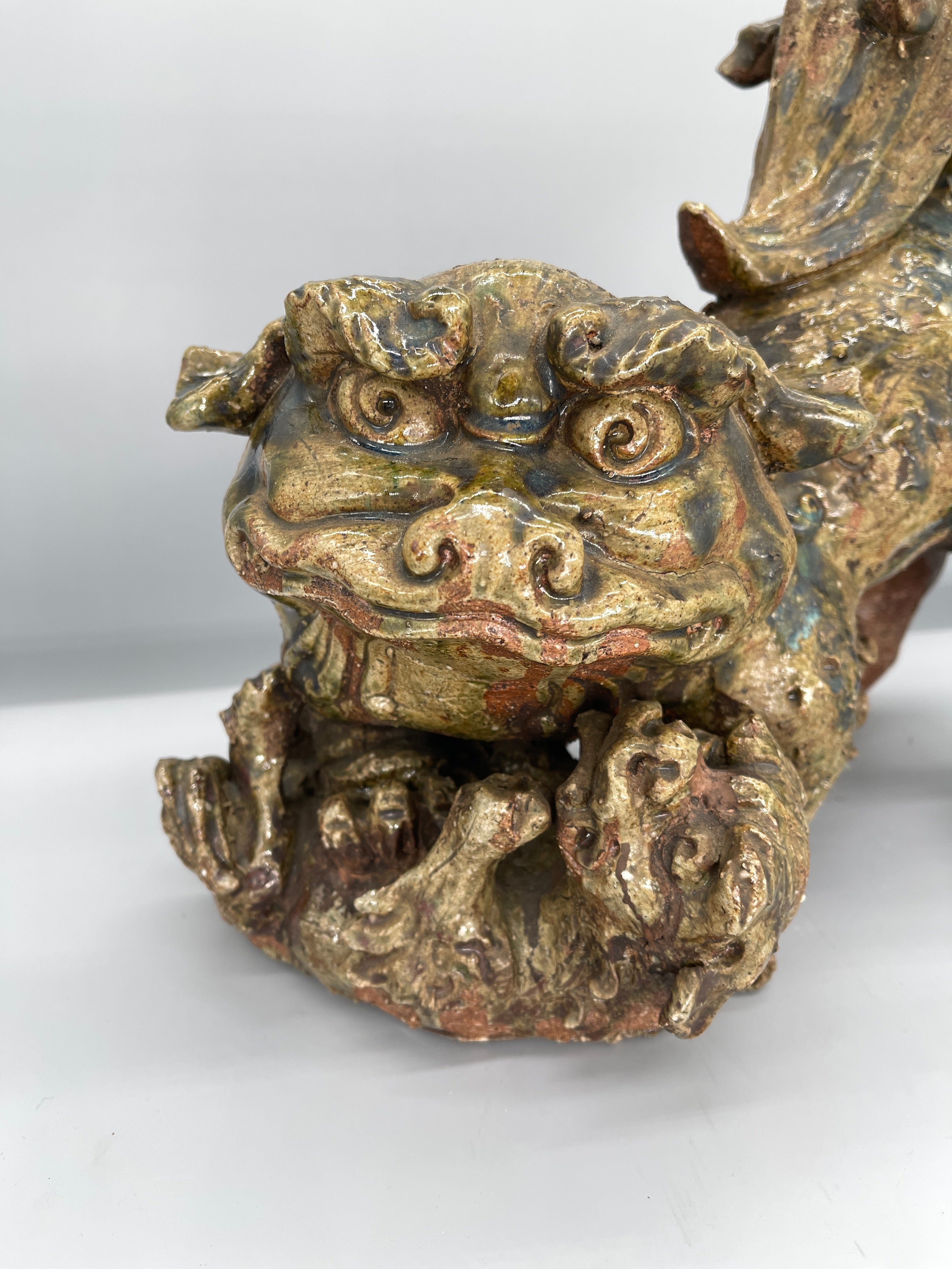 Vintage Japanese Ceramic Shi-Shi | c.1960
