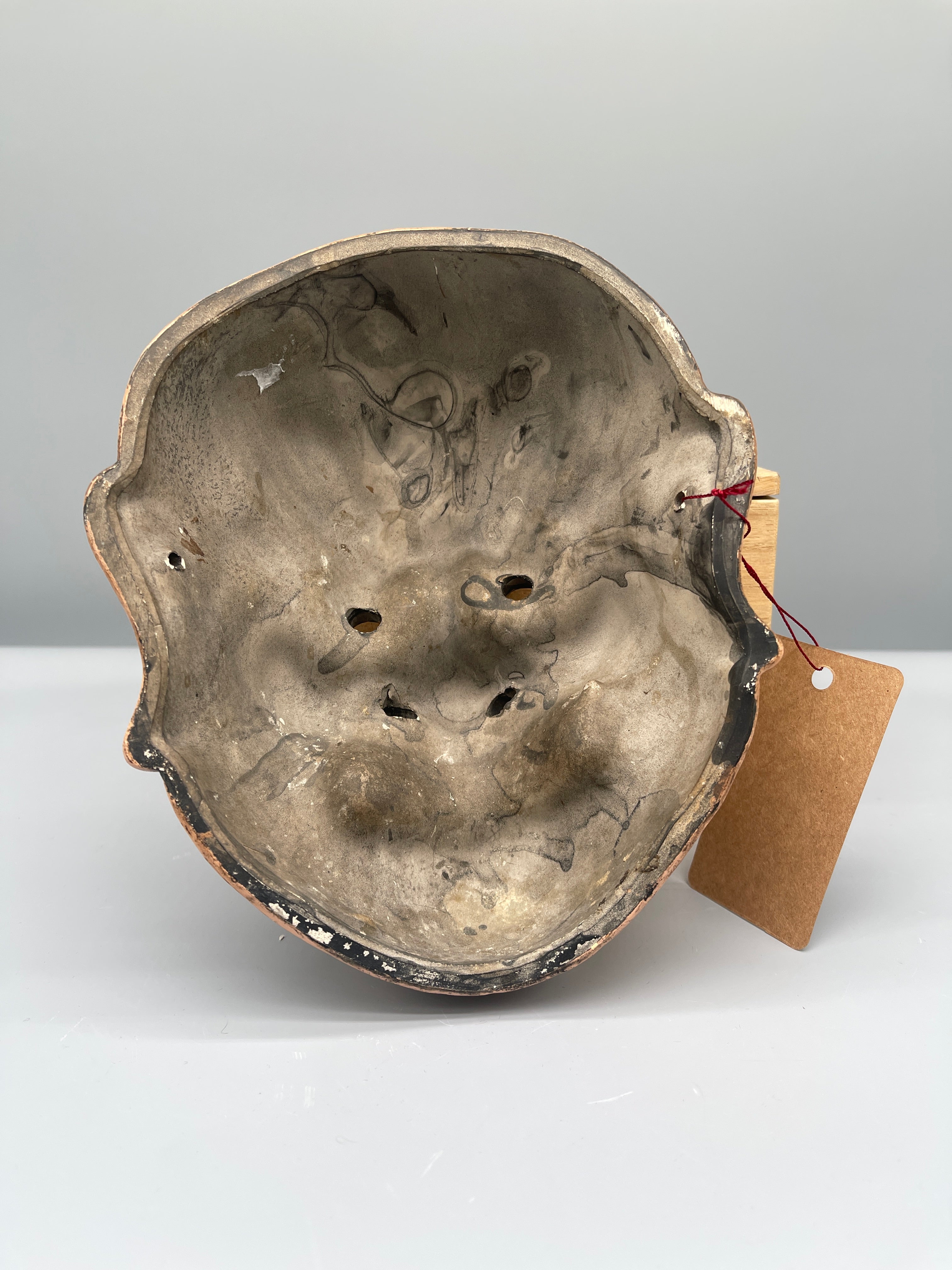 Vintage Japanese Gigaku Mask - Rikishi