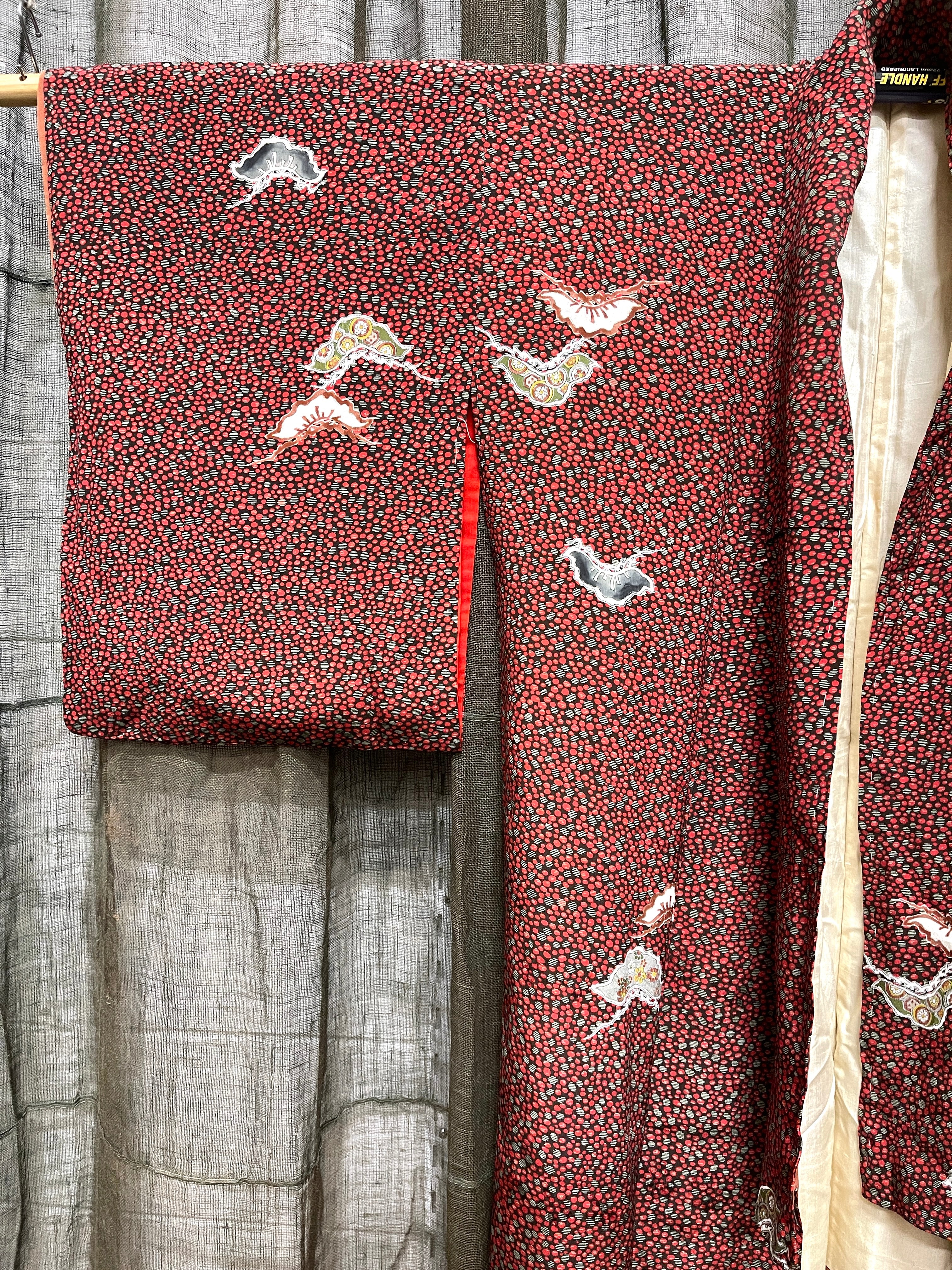 Vintage Japanese Silk Kimono | Soft Drape Silk