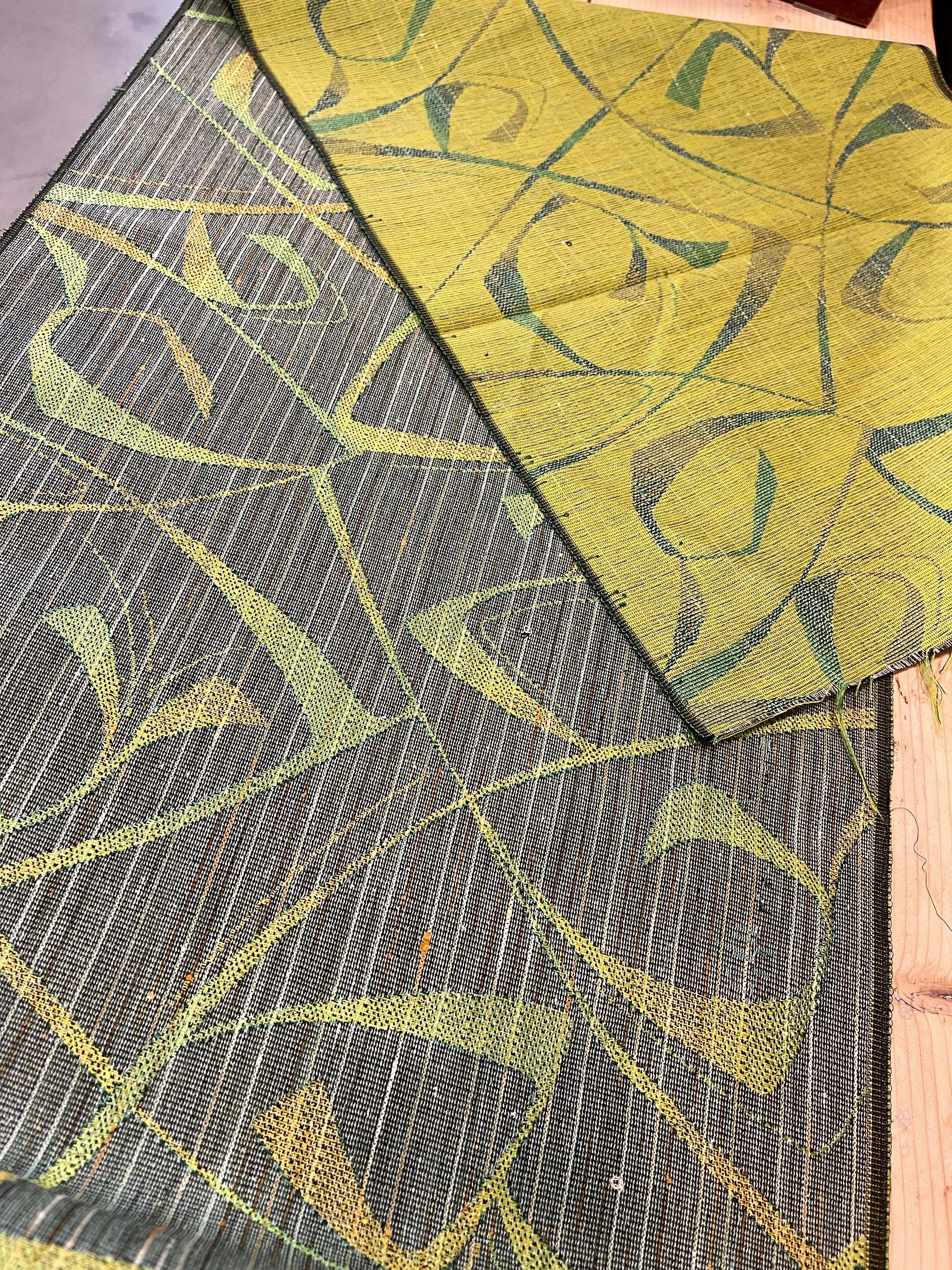 Japanese Silk Fabric Reversible