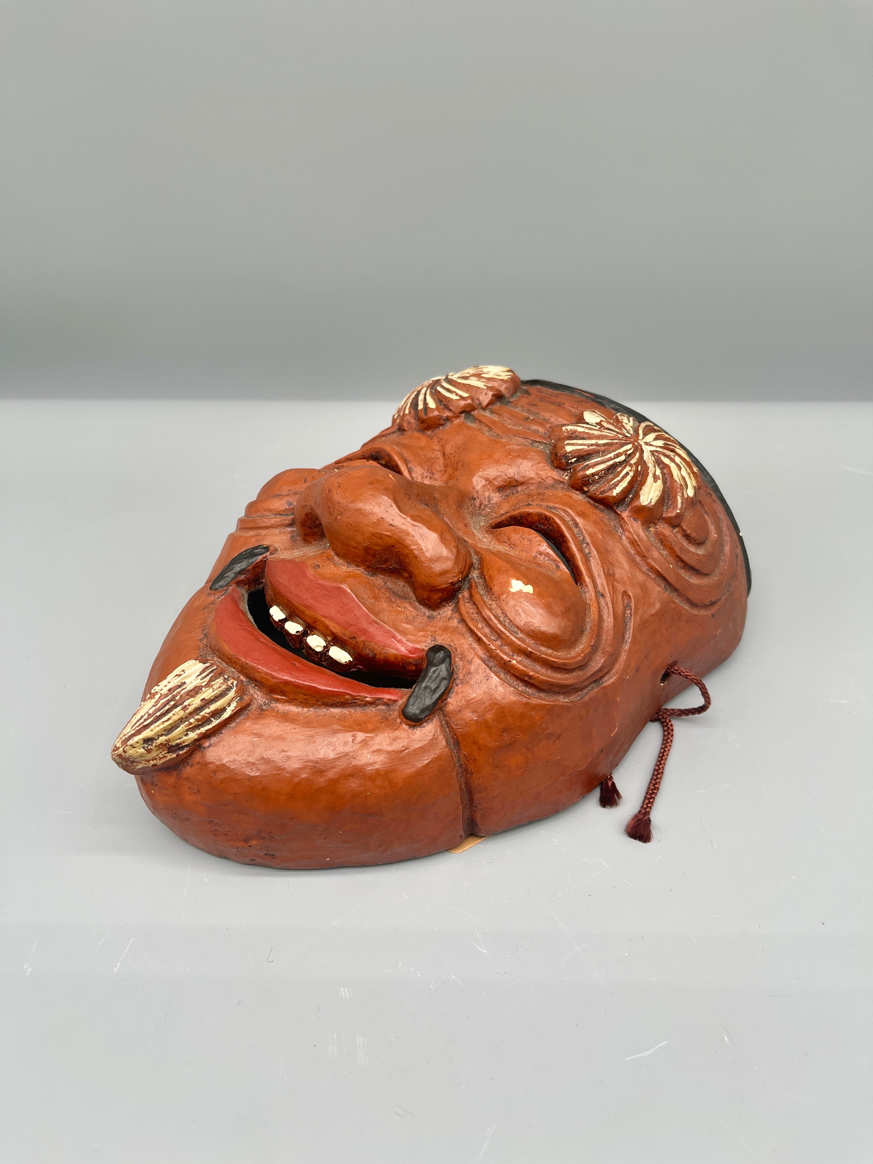 Vintage Japanese Noh Mask - Okina