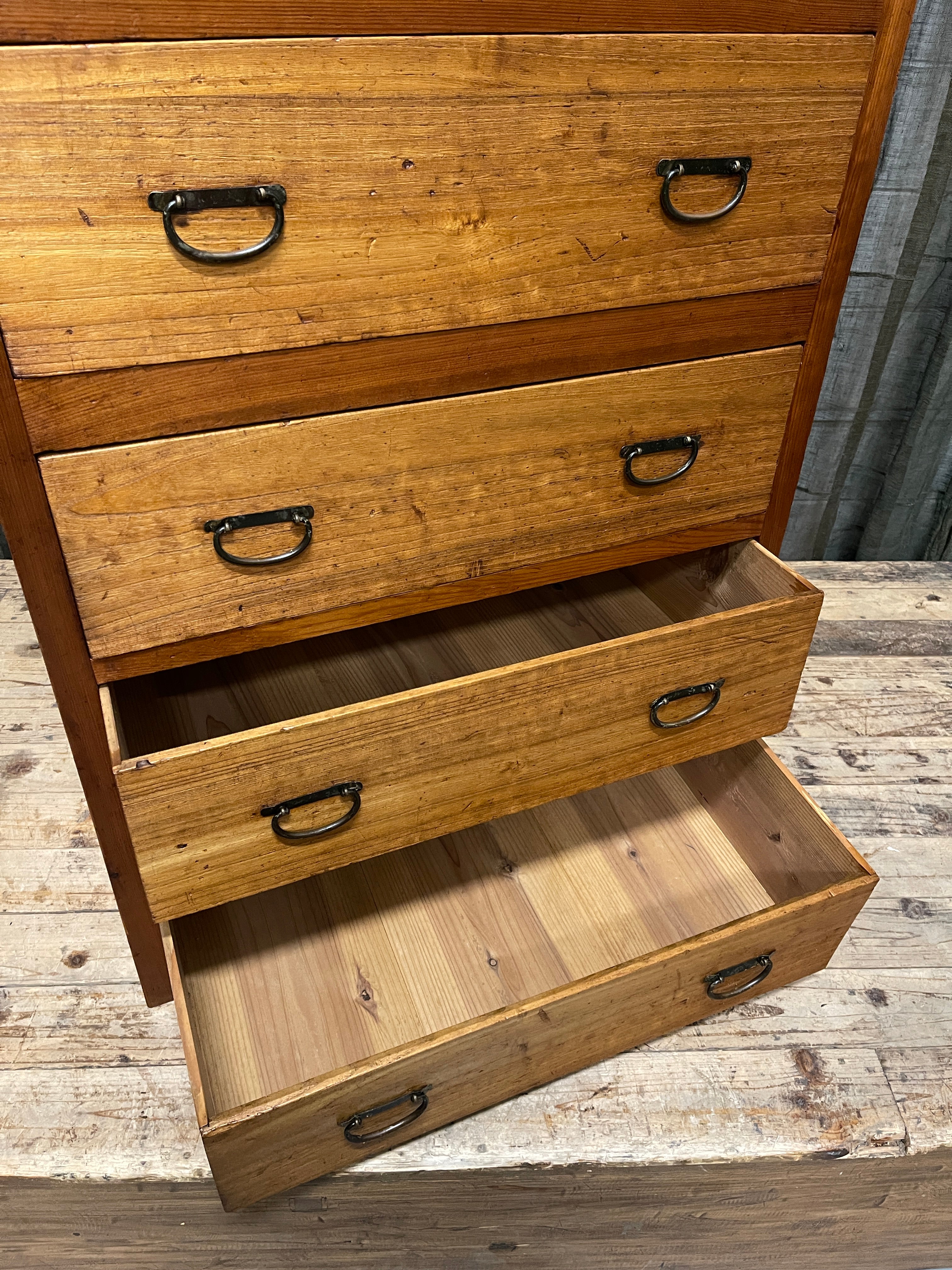 Vintage Japanese Clothing Chest - Cedar & Paulownia | Midcentury
