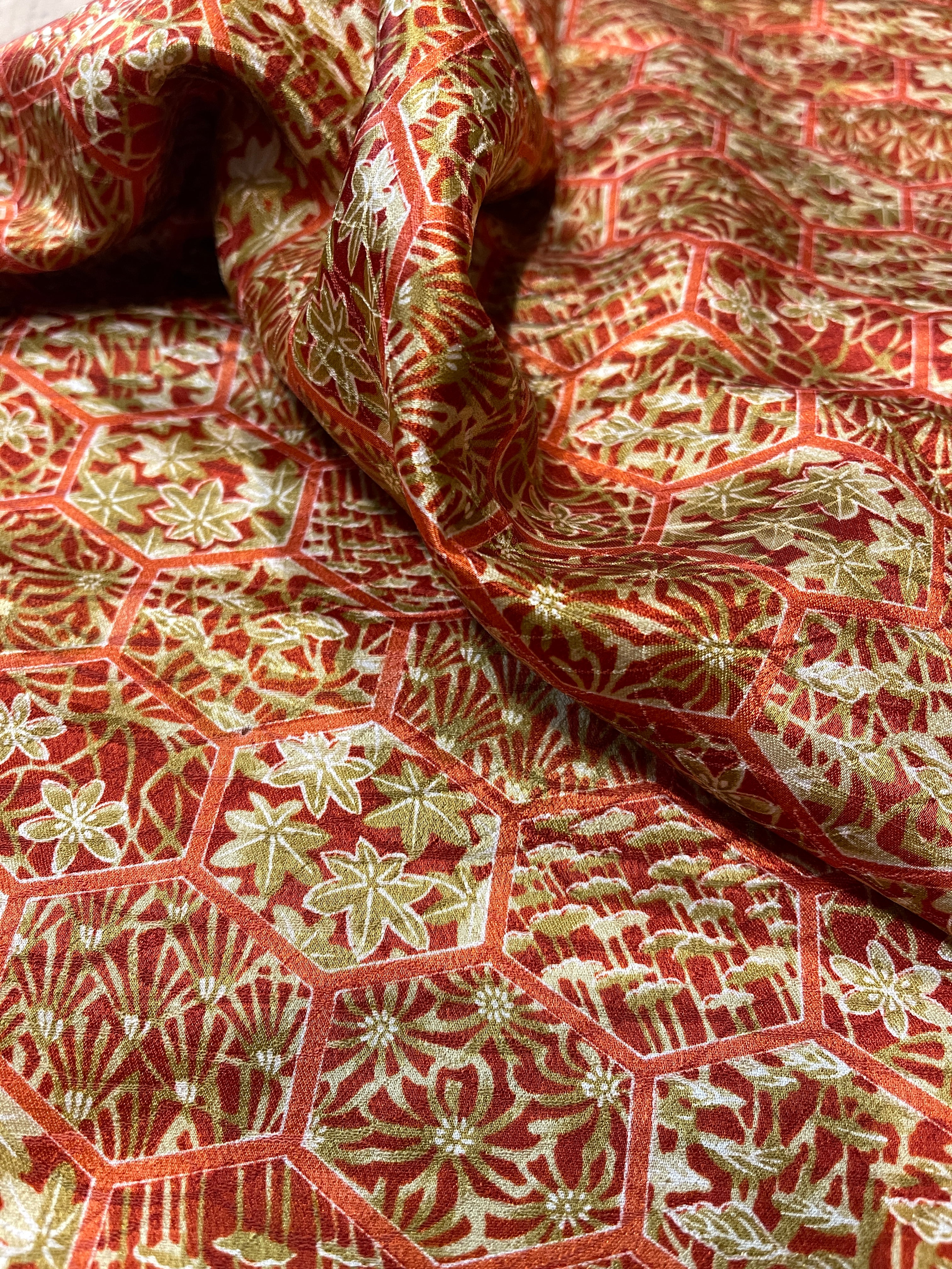Japanese Silk Fabric By the meter