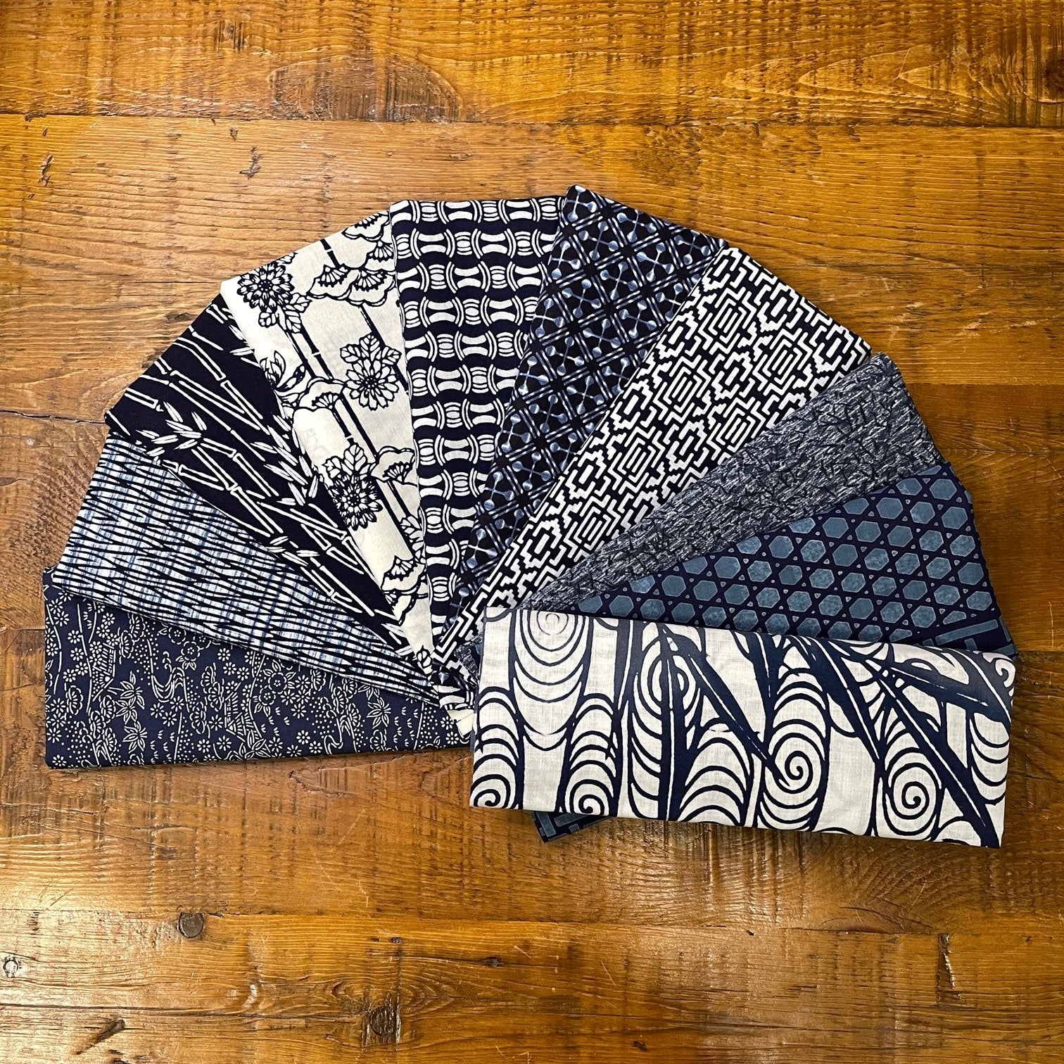 Japanese Patchwork  Bundle - Cotton