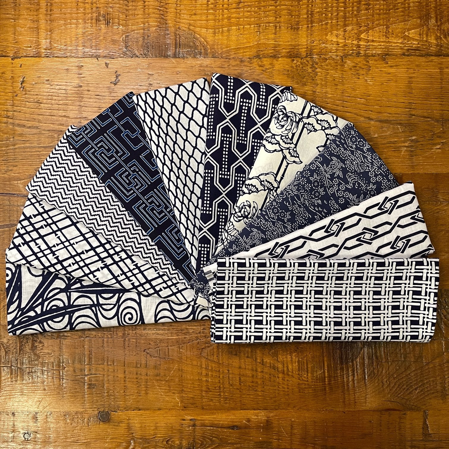Japanese Patchwork  Bundle - Cotton