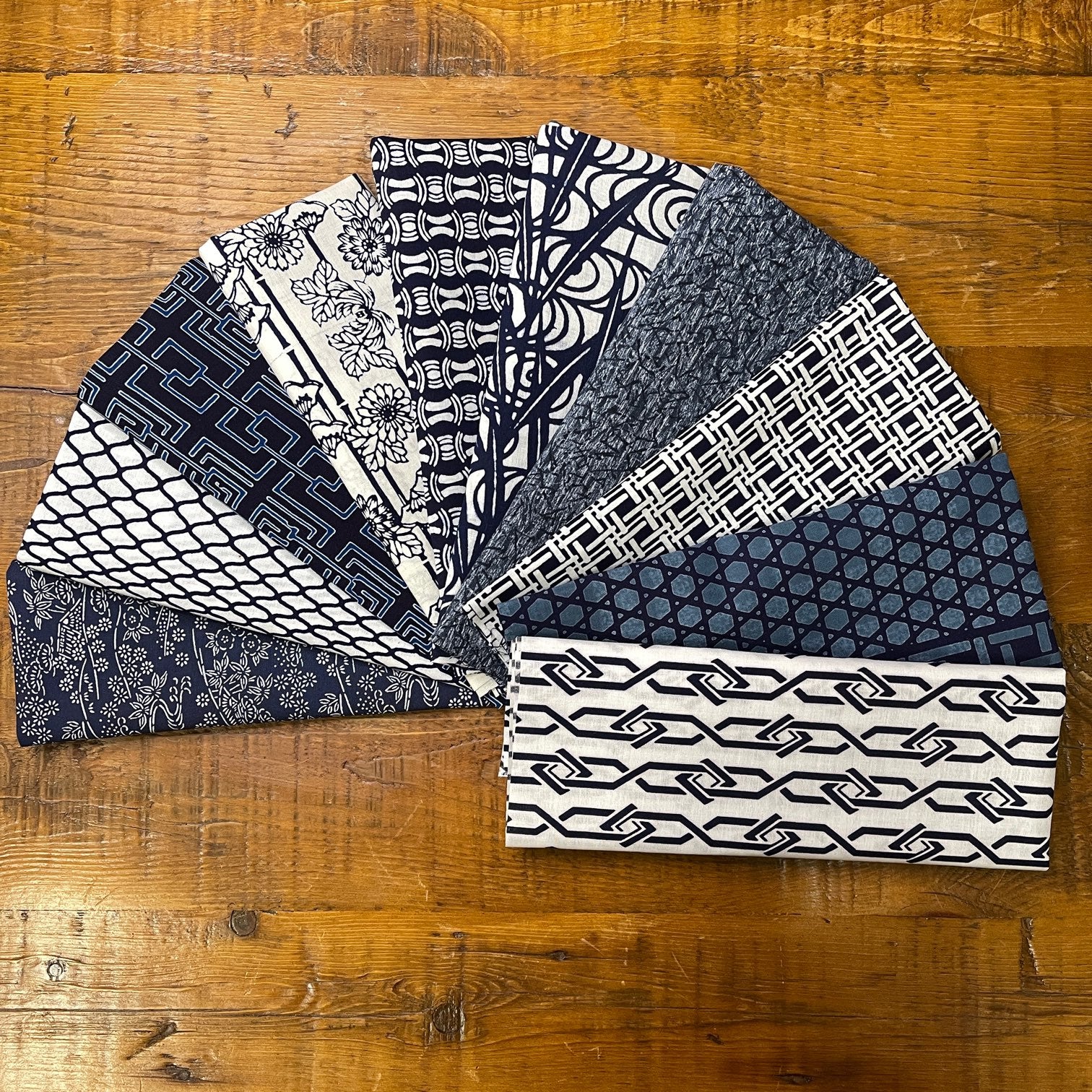 Japanese Patchwork  Bundle - Cotton
